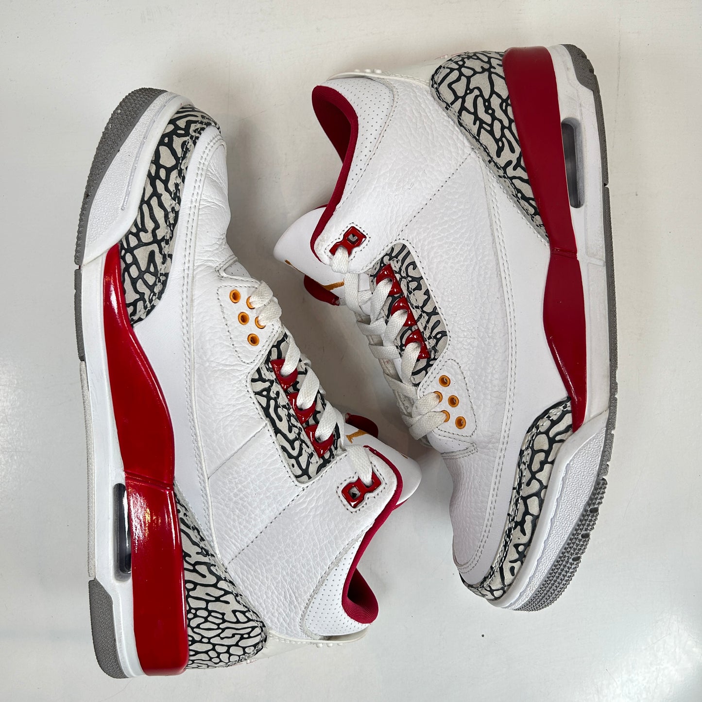 CT8532 126 Jordan 3 Retro Cardinal Red [USED] - 10.5 M (Used) (Replace Box)
