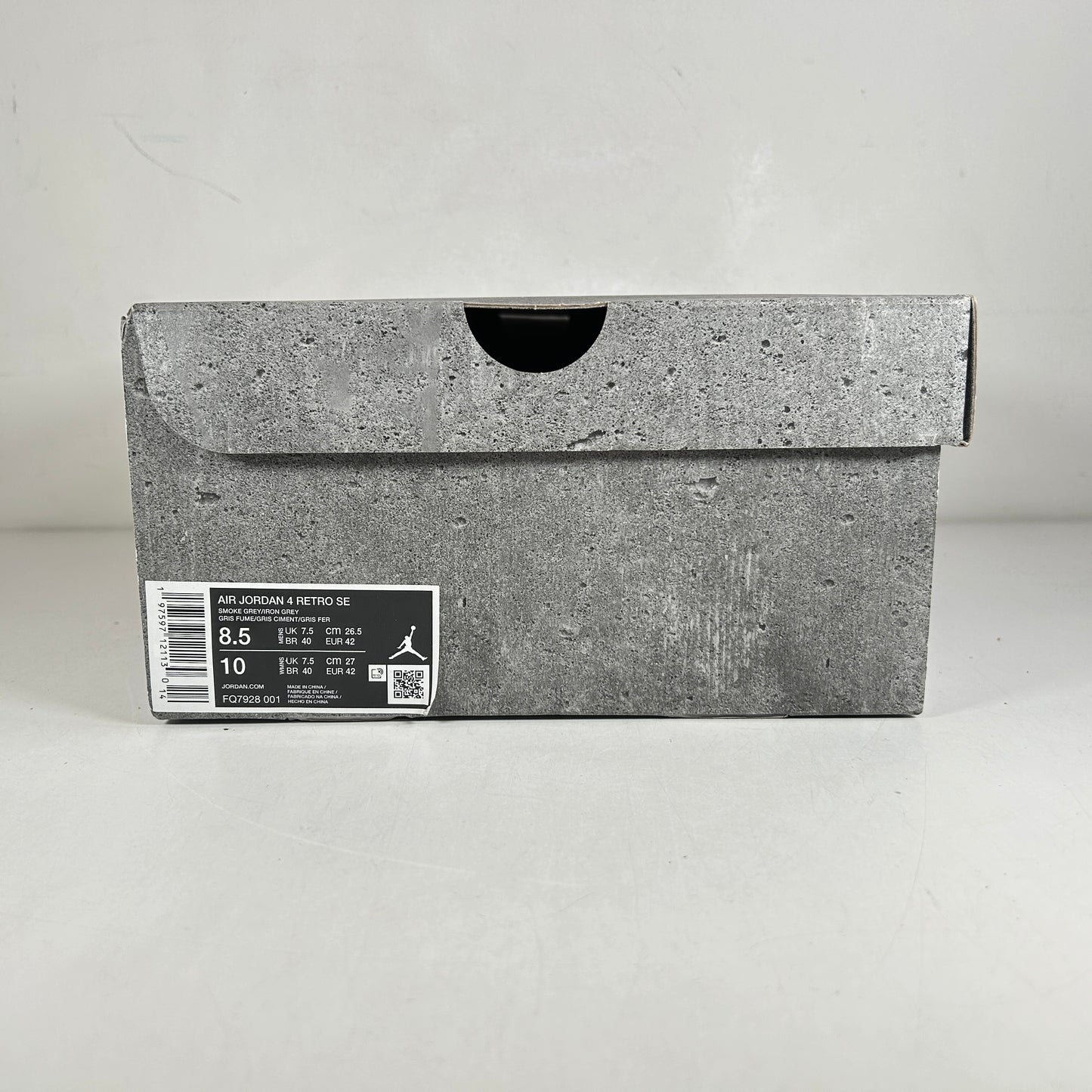 FQ7928 001 Jordan 4 Retro SE Paris Olympics Wet Cement [USED] - 8.5 M (Used)