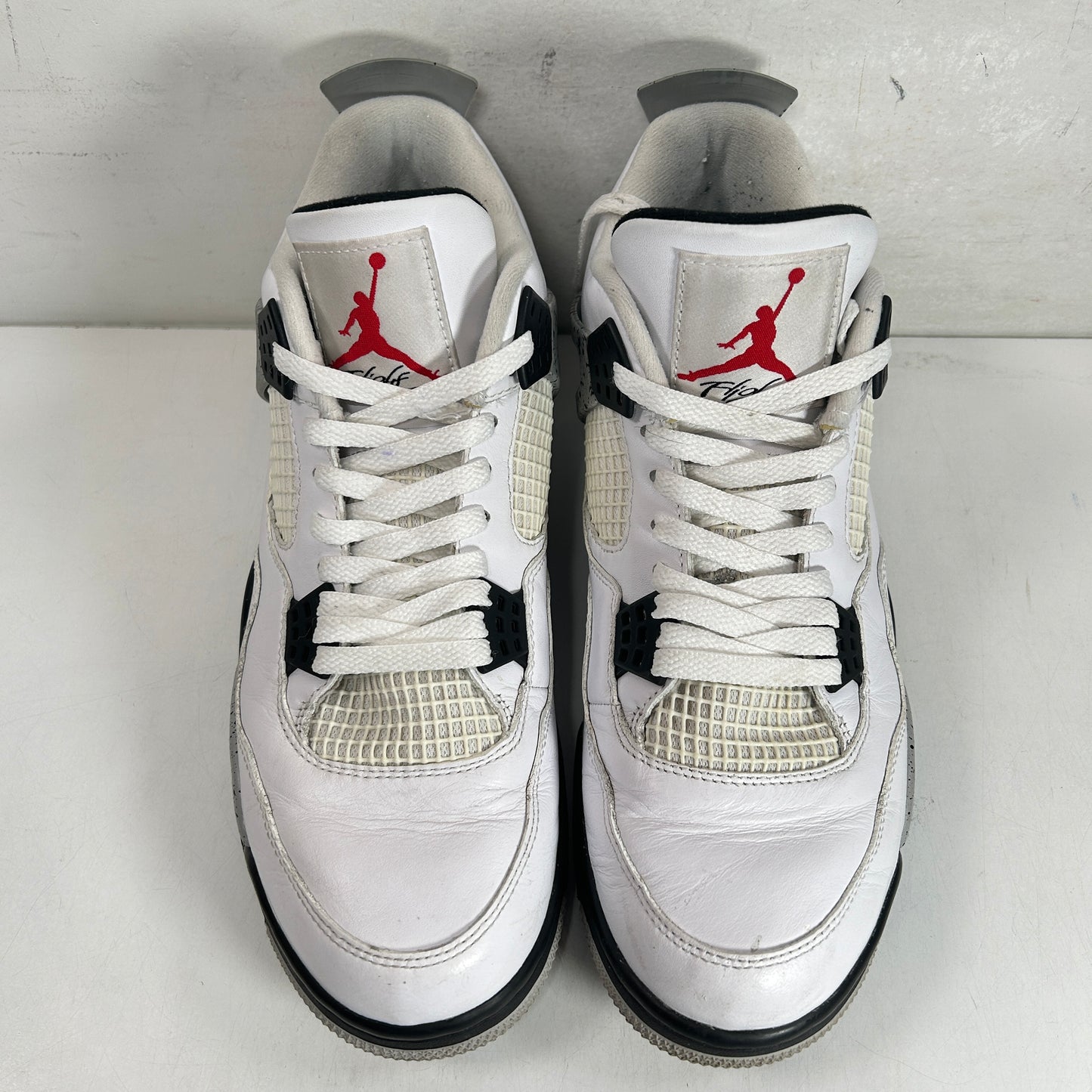 840606 192 Jordan 4 White Cement [USED] - 11 M (Used) (No Box3)