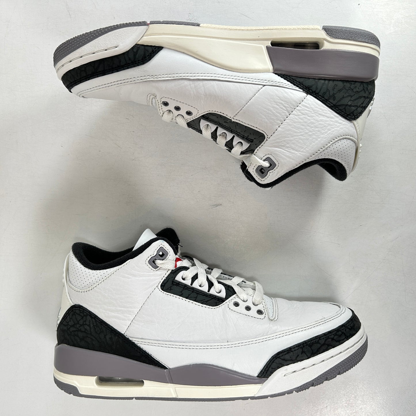 CT8532 106 Jordan 3 Retro Cement Grey [USED] - 8.5 M (Used) (Replace Box)