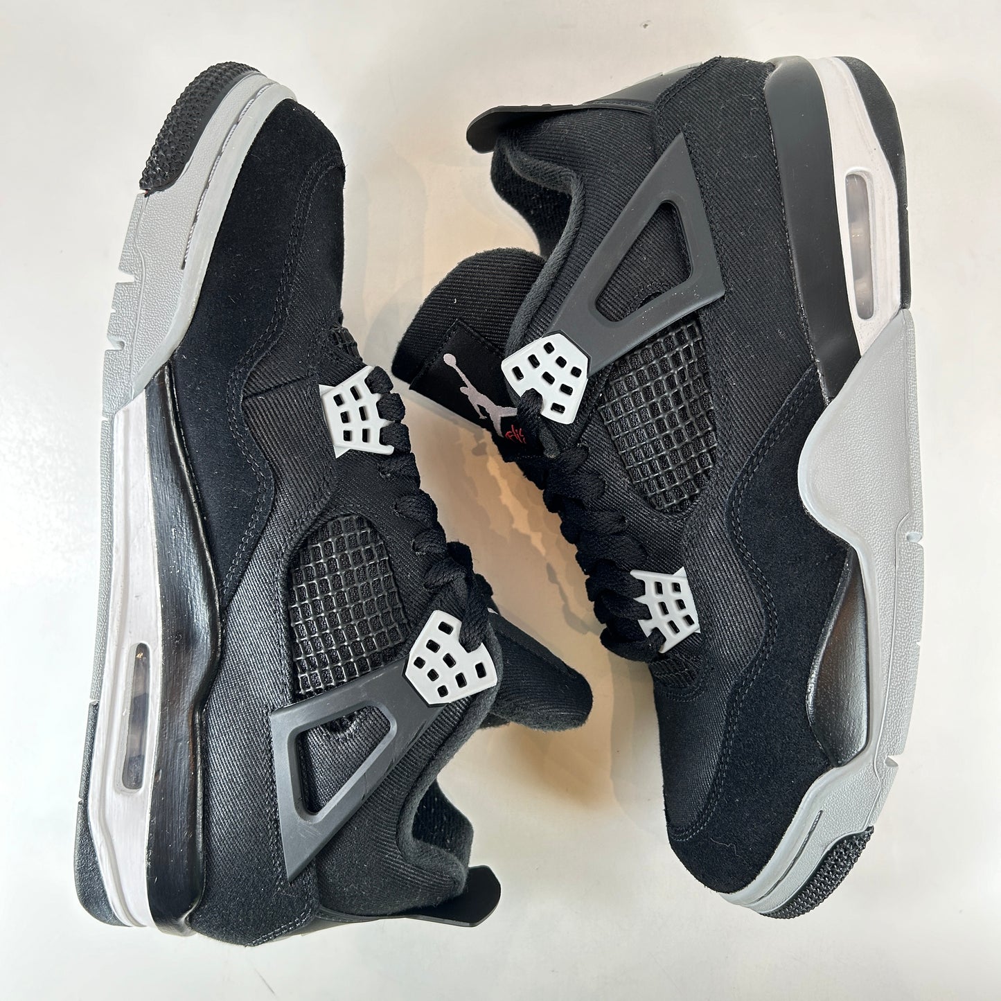 DH7138 006 Jordan 4 Retro SE Black Canvas [USED] - 10 M (VNDS)