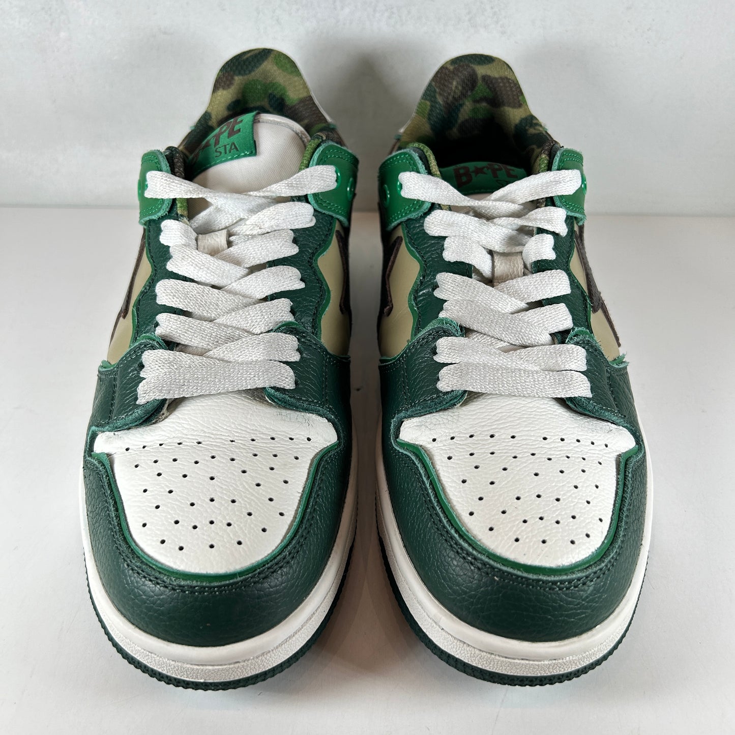 A Bathing Ape Bape SK8 Sta ABC Camo Green (2022) [USED] - 8.5 M (Used)