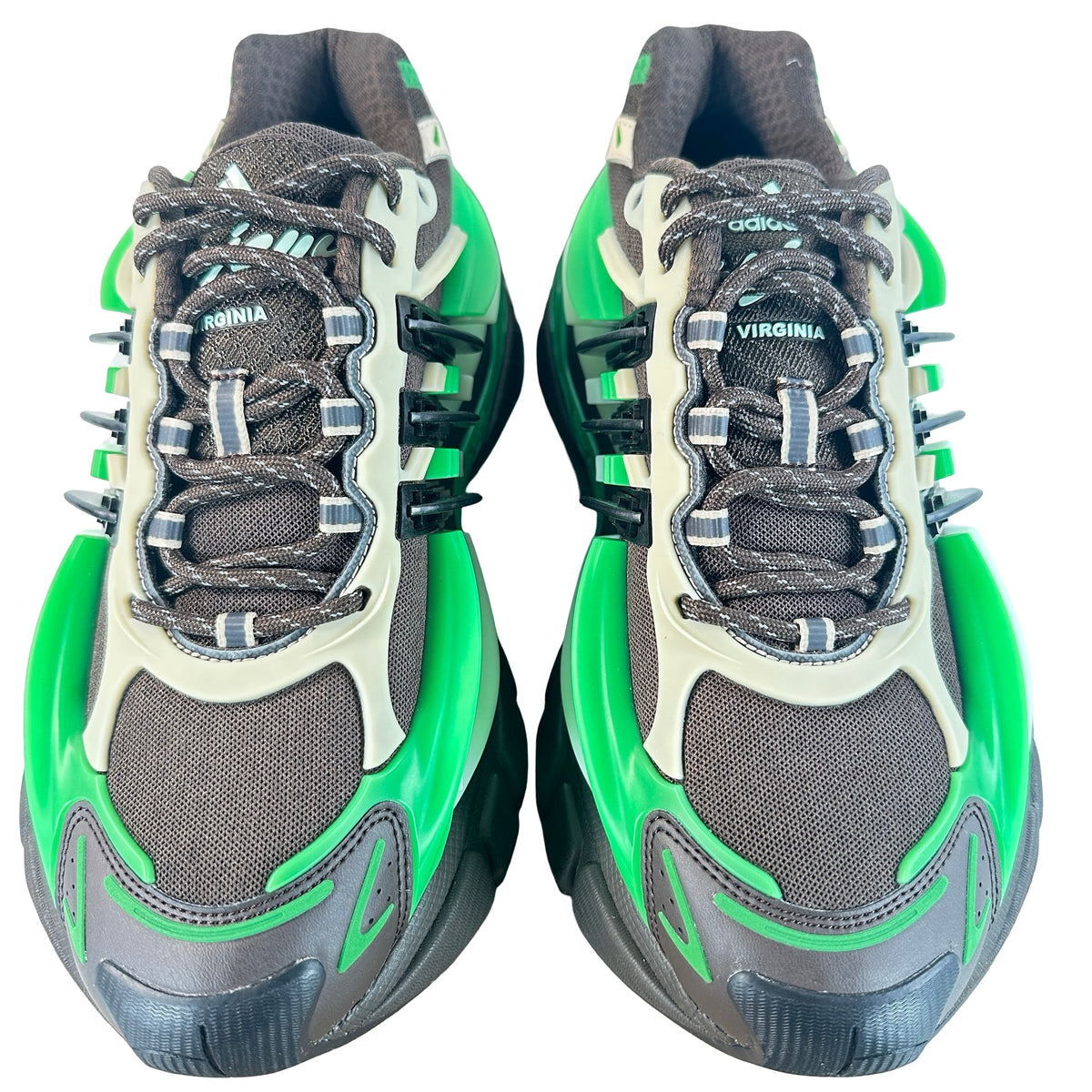 KK2888 adidas Adistar Jellyfish Pharrell Williams Brown Green - 9.5 M (Sample)