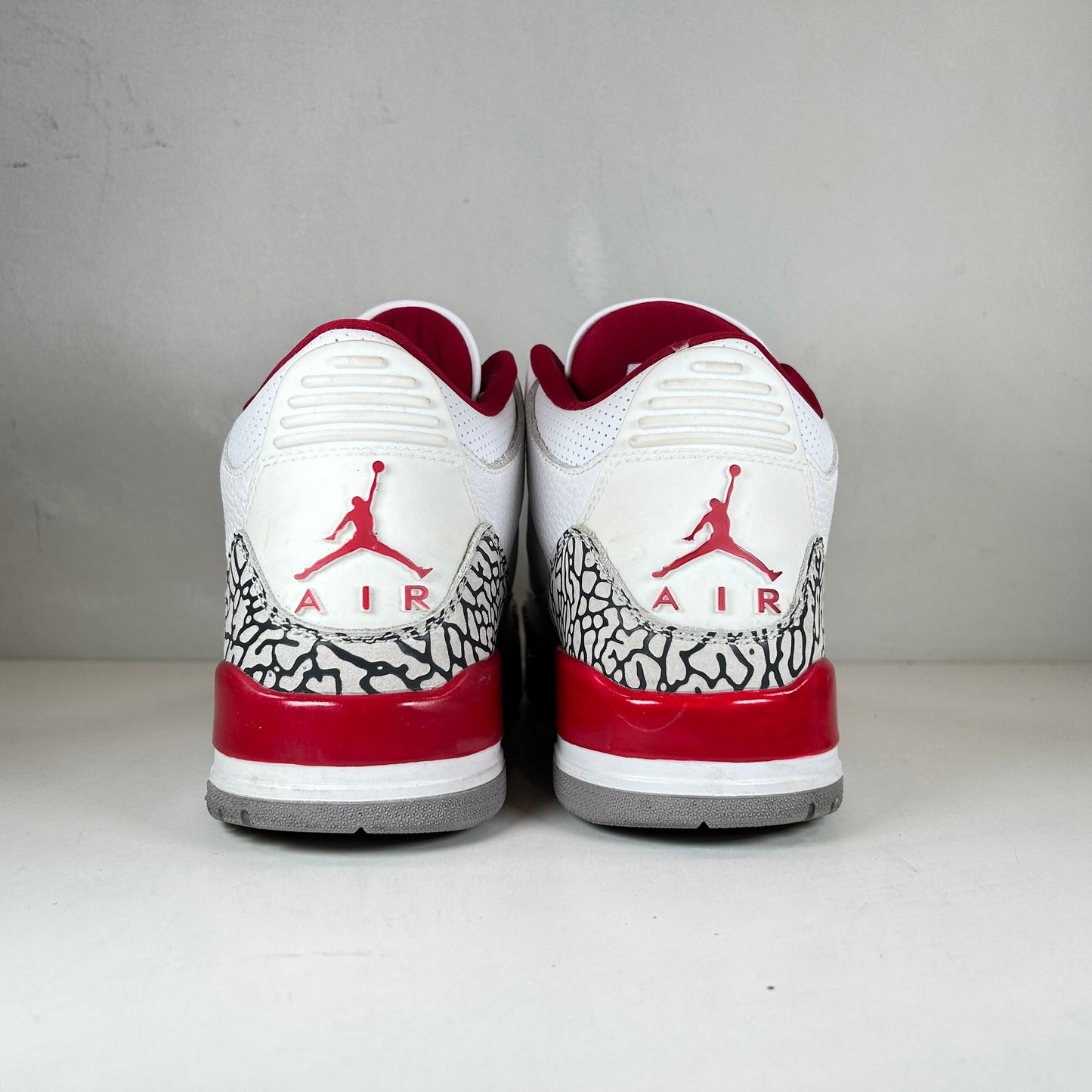 CT8532 126 Jordan 3 Retro Cardinal Red [USED] - 10.5 M (Used) (Replace Box)