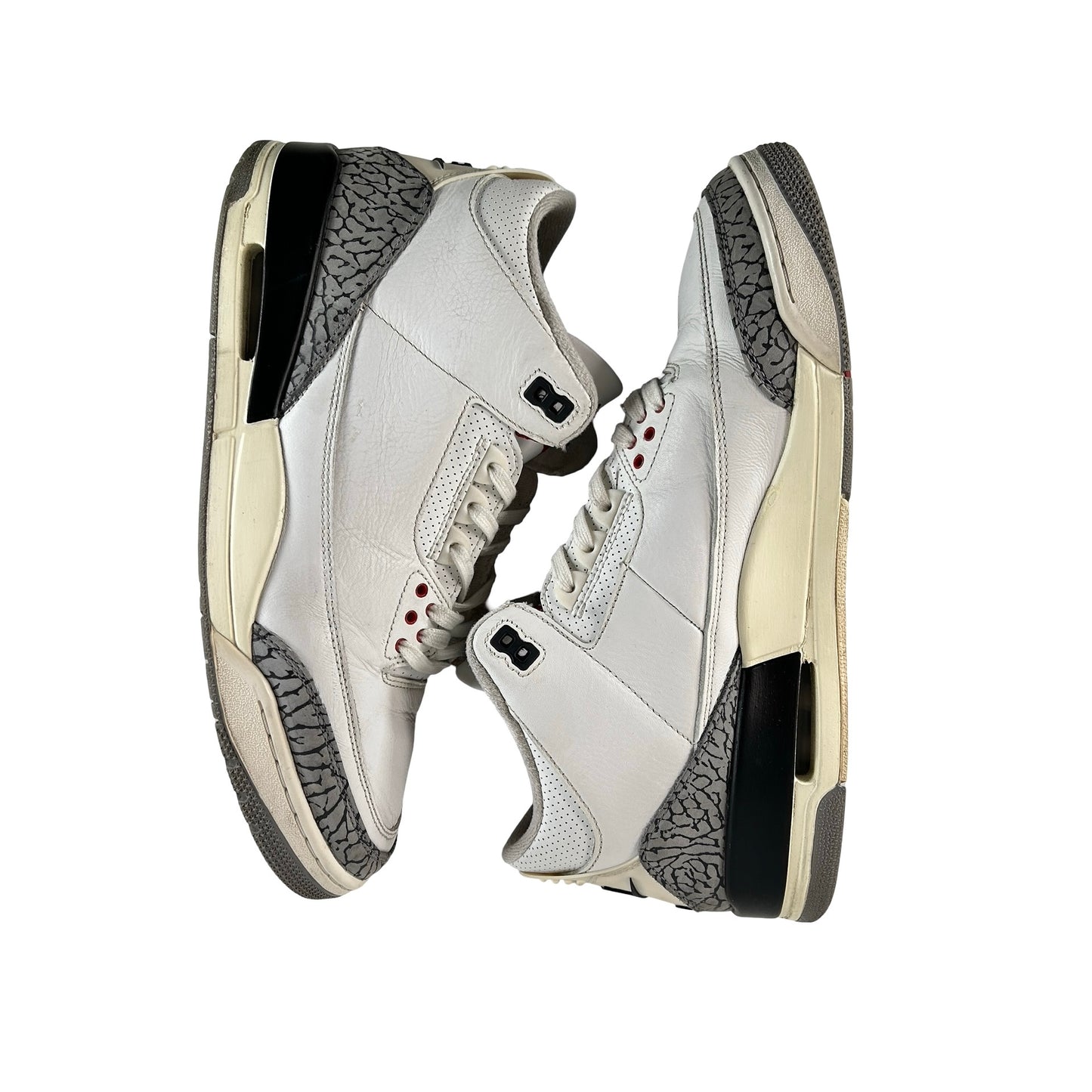 DN3707 100 Jordan 3 Retro White Cement Reimagined [USED] - 11.5 M (Used14)