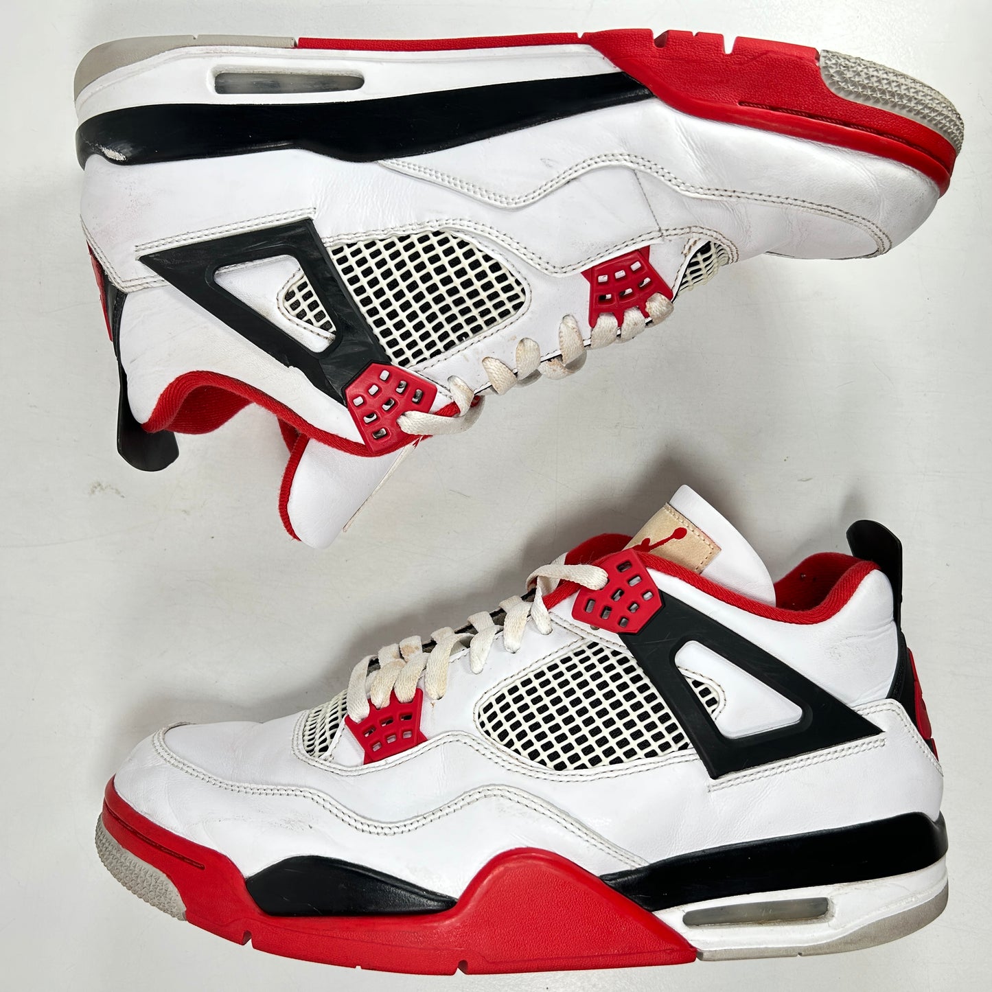 DC7770 160 Jordan 4 Retro Fire Red (2020) [USED] - 12 M (Used) (No Box)