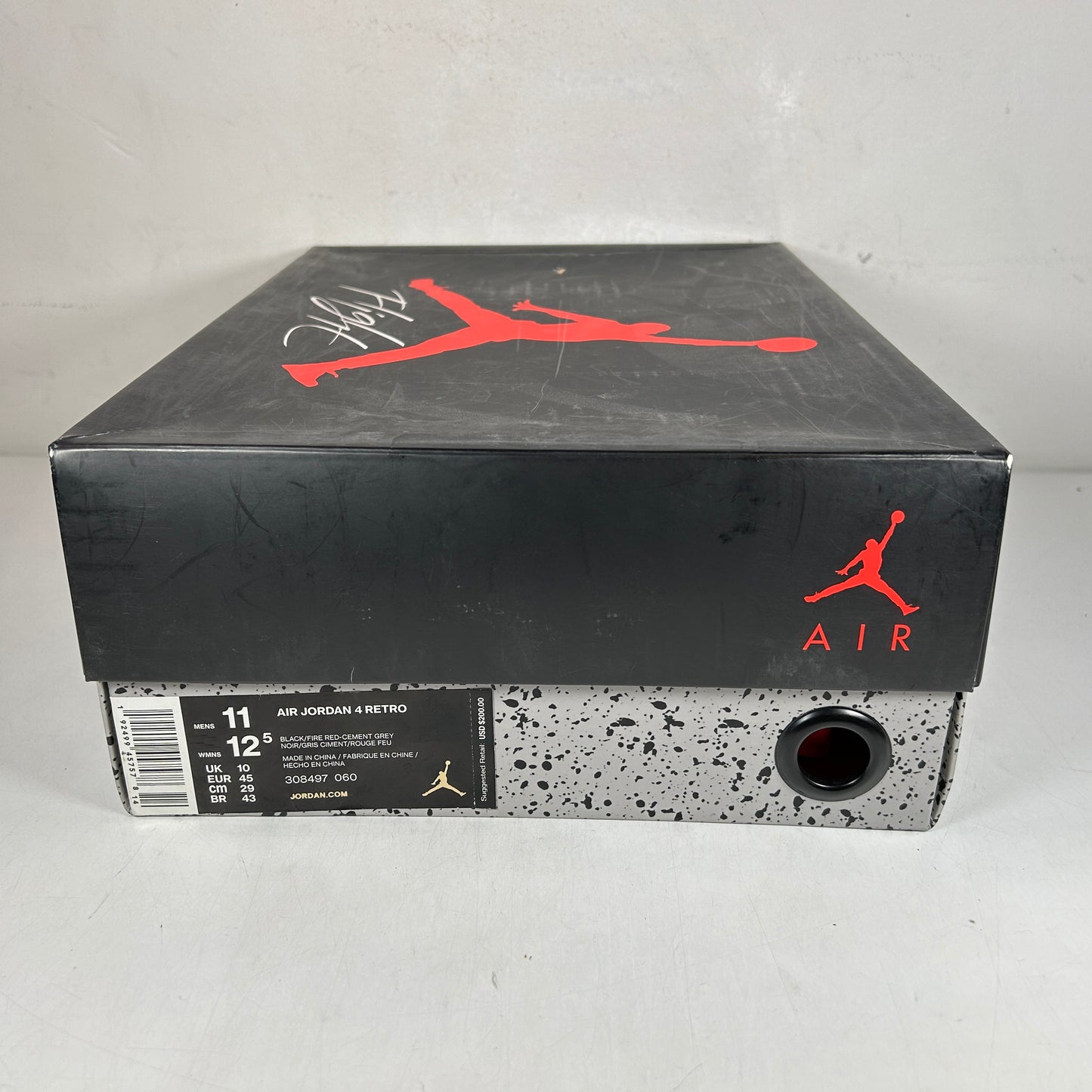 308497 060 Jordan 4 Bred (2019) [USED] - 11 M (Used3)