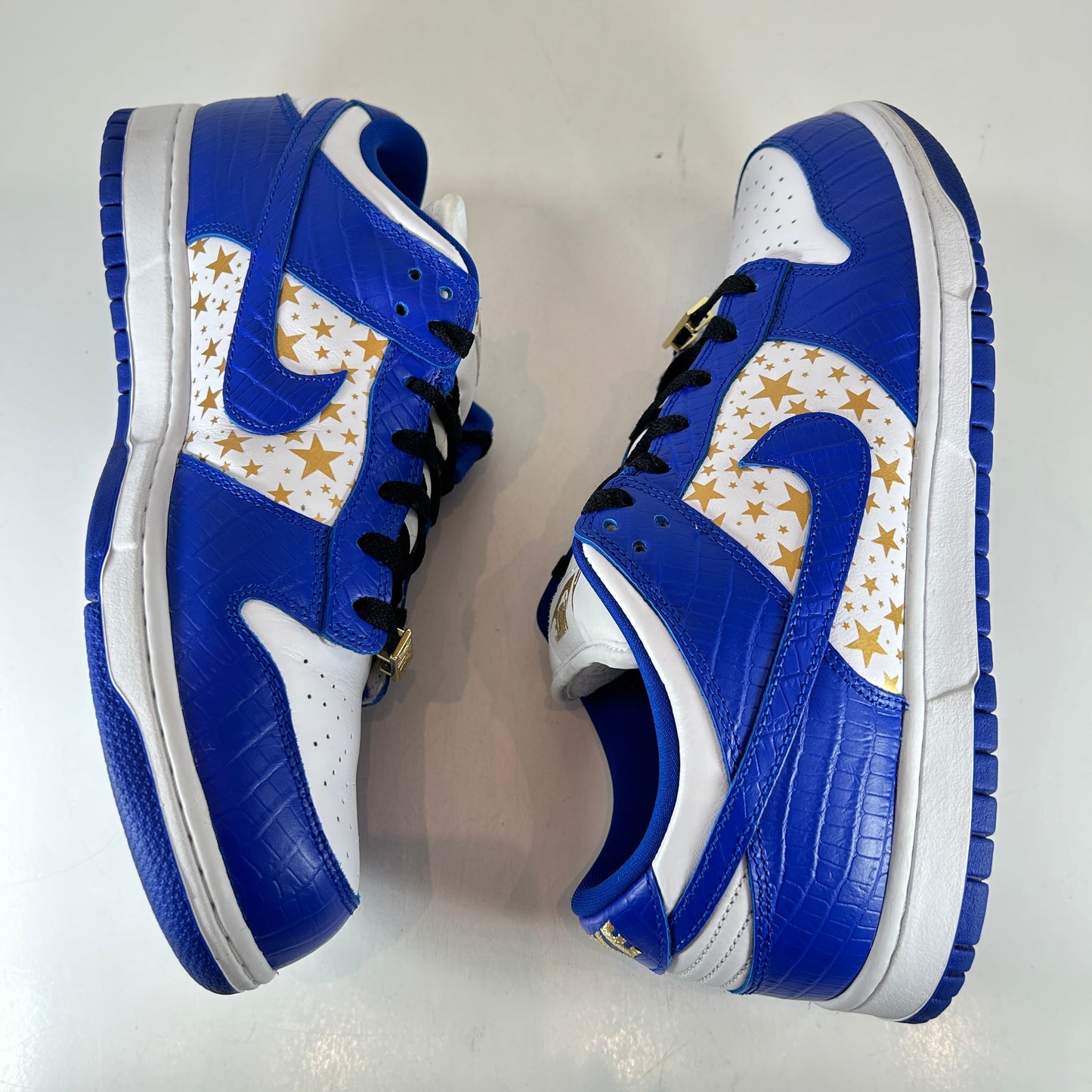 DH3228 100 Nike SB Dunk Low Supreme Stars Hyper Royal (2021) [USED] - 10.5 M (Used)