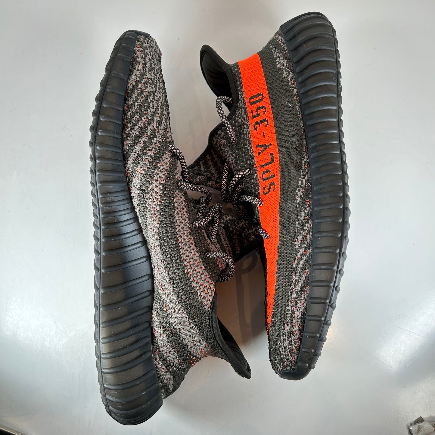HQ7045 Adidas Yeezy Boost 350 V2 Carbon Beluga [USED] - 11 M (Used)