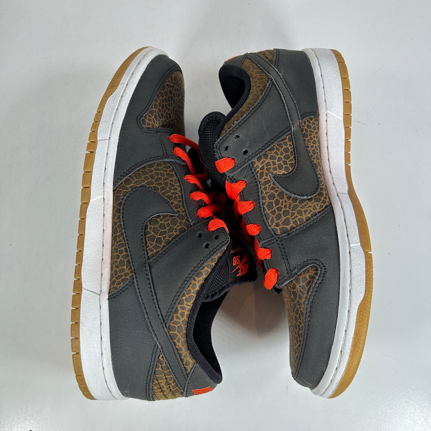 313170 018 Nike SB Dunk Low Giraffe Print [Used] - 9 M (Used) (Replace Box)