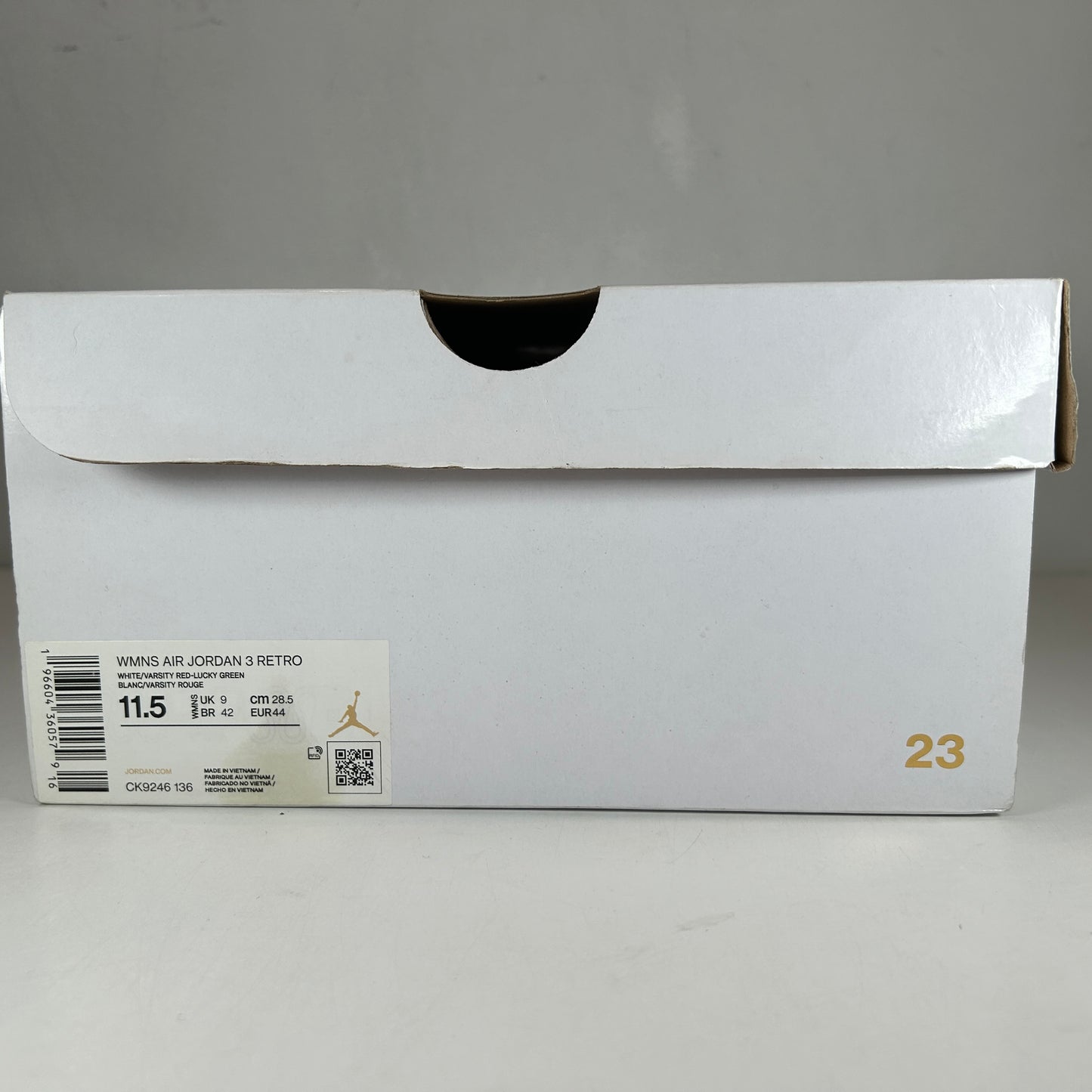 CK9246 136 Jordan 3 Retro Lucky Green (W) [USED] - 11.5 W (Used)
