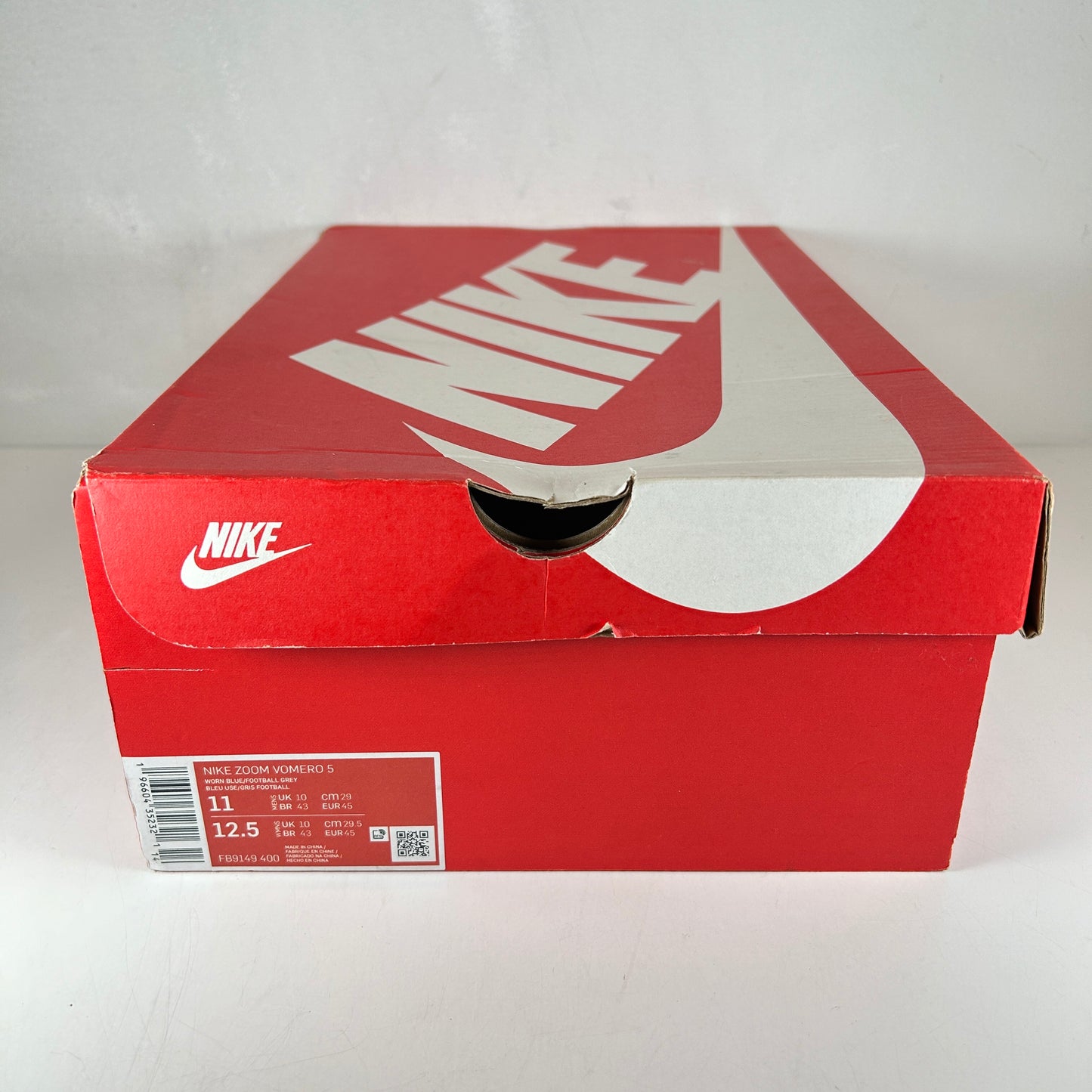 FB9149 400 Nike Zoom Vomero 5 Mystic Navy Worn Blue [USED] - 11 M (Used)