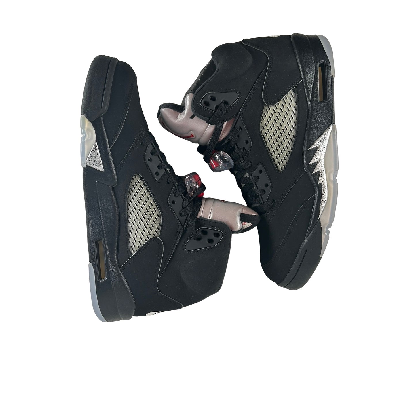 845035 003 Jordan 5 Retro Black Metallic (2016) [CONDITIONAL] - 9.5 M (Slight Yellowing)