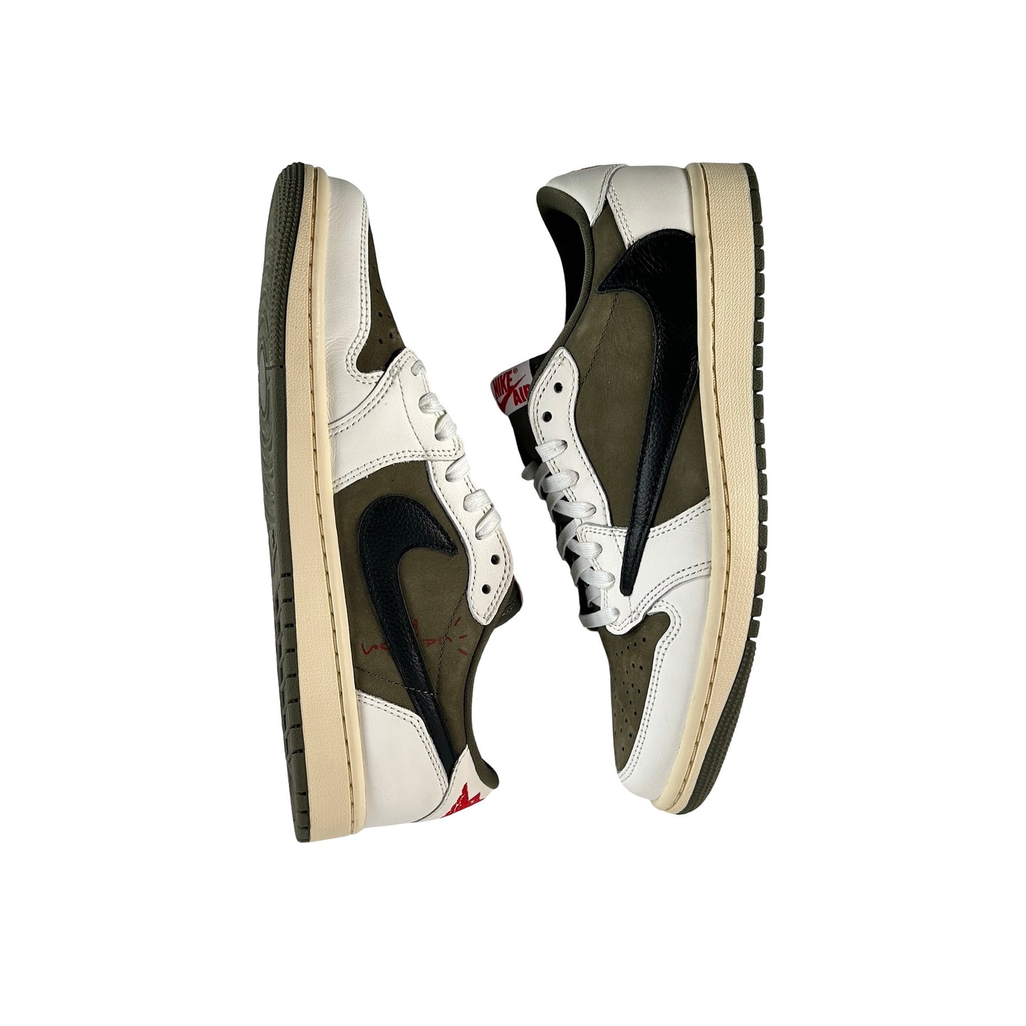 DM7866 200 Jordan 1 Retro Low OG SP Travis Scott Medium Olive [USED] - 8.5 (Used7)
