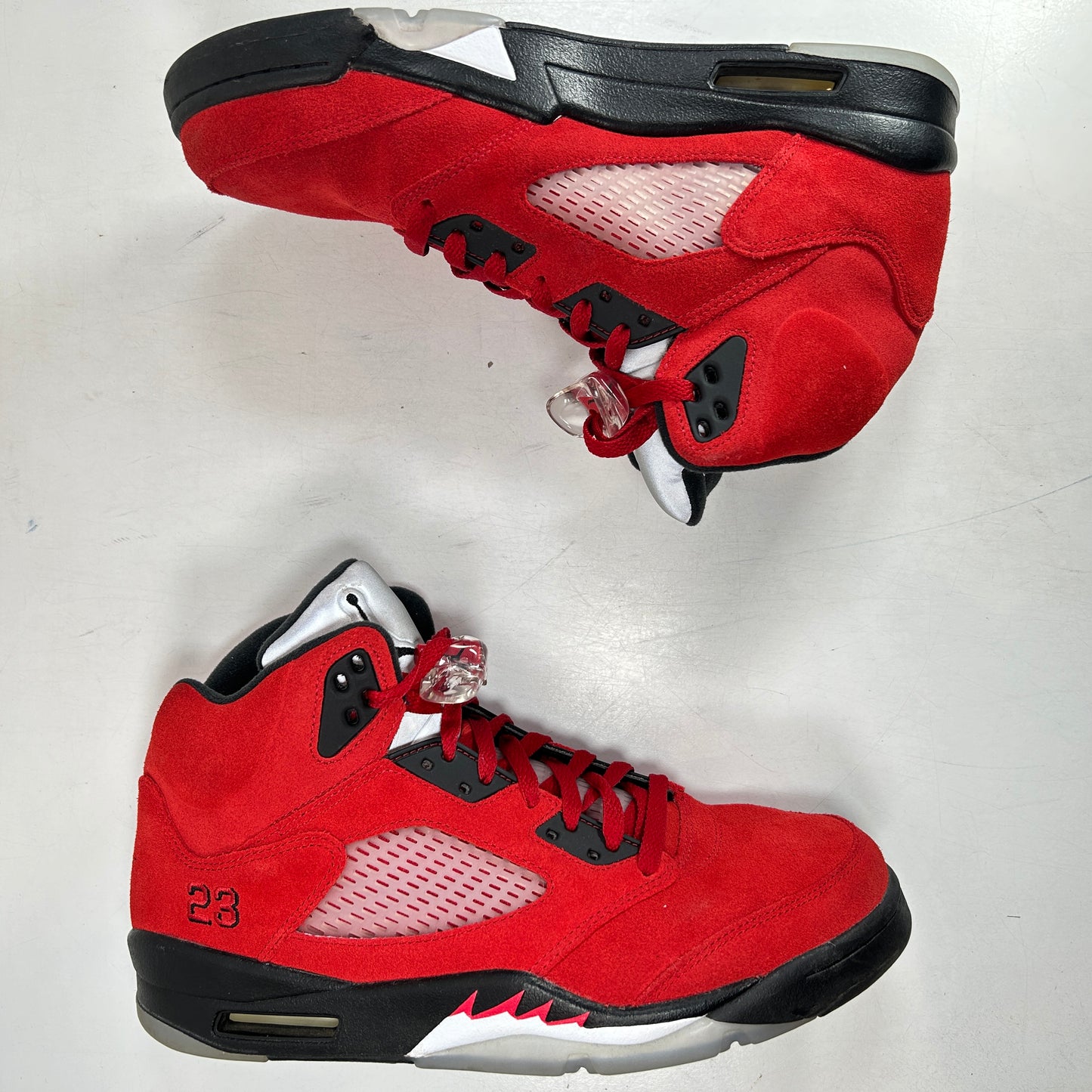 DD0587 600 Jordan 5 Raging Bull Red (2021) [USED] - 10.5 M (Used)