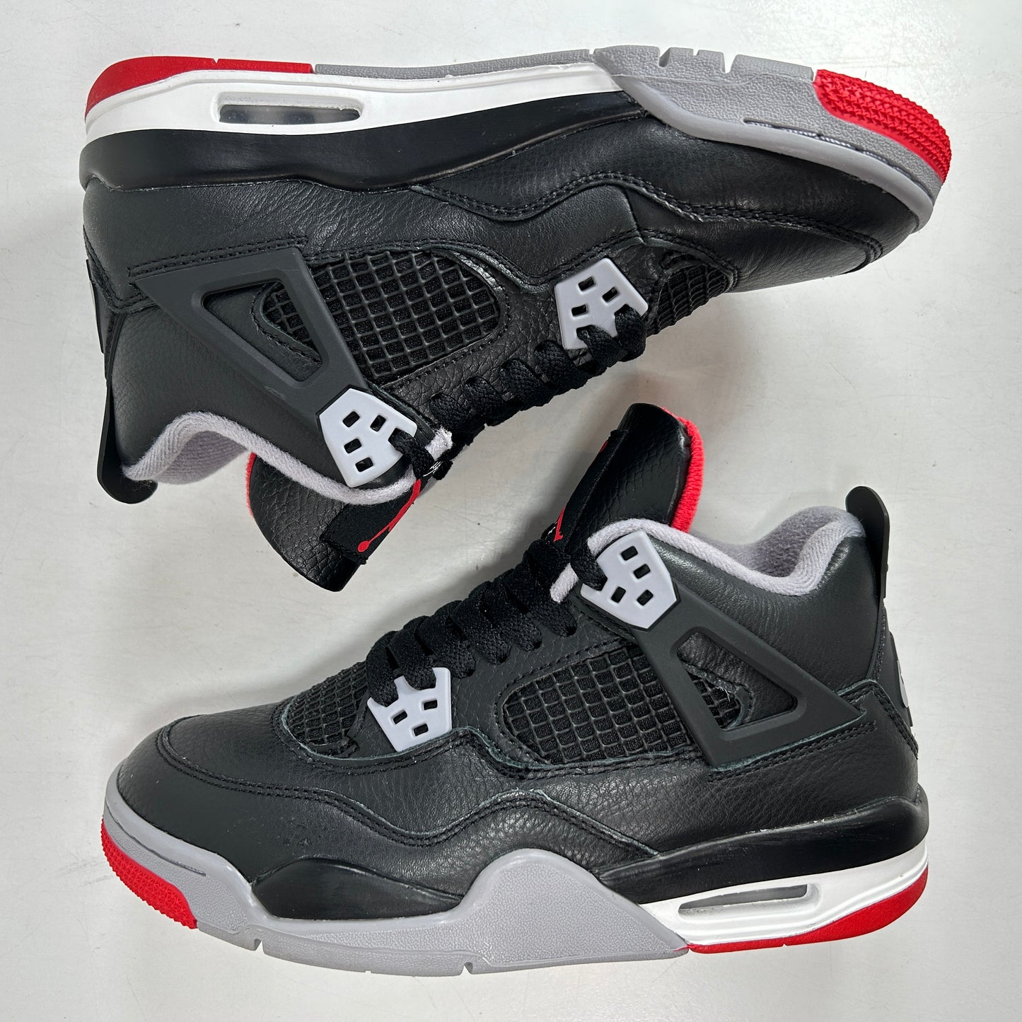 FQ8213 006 Jordan 4 Retro Bred Reimagined (GS) [USED] - 5 Y (Used) (No Box)