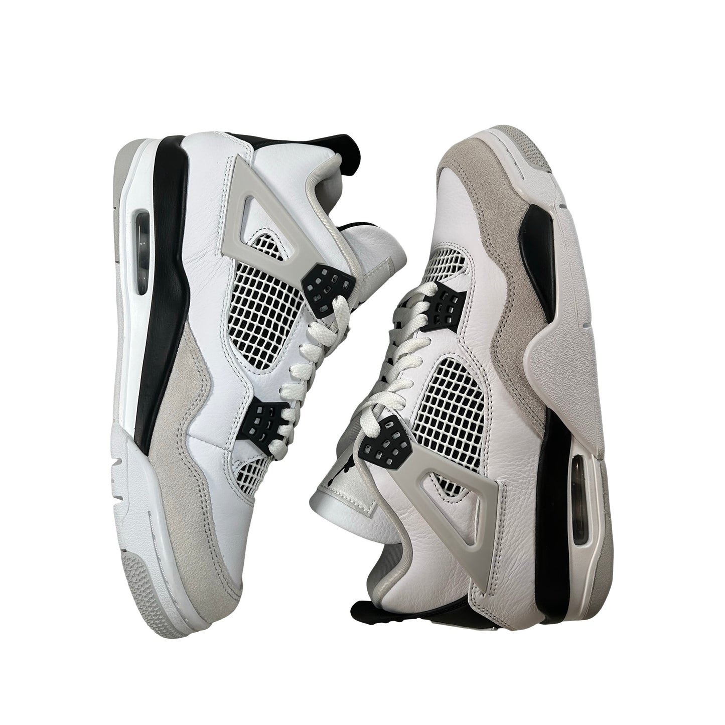 DH6927 111 Jordan 4 Retro Military Black [CONDITIONAL] - 8 M (Yellowing)