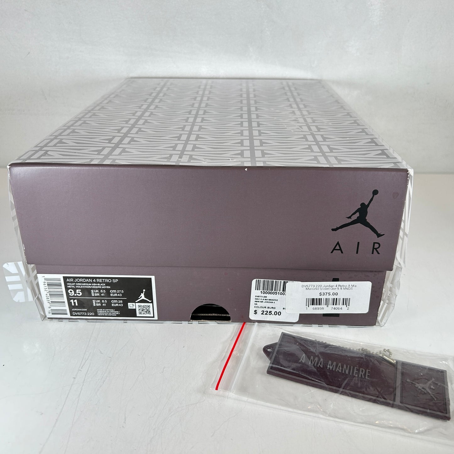 DV6773 220 Jordan 4 Retro A Ma Maniere [USED] - 9.5 M (Used)