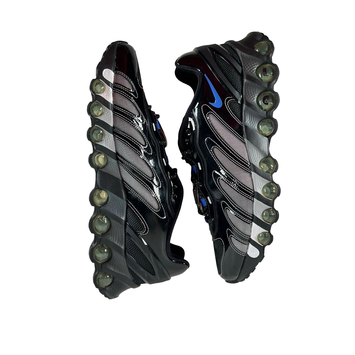 IB4029 001 Nike Air Max Dn8 Patta Black Metallic Silver [USED] - 13 M (Used) (No Box)