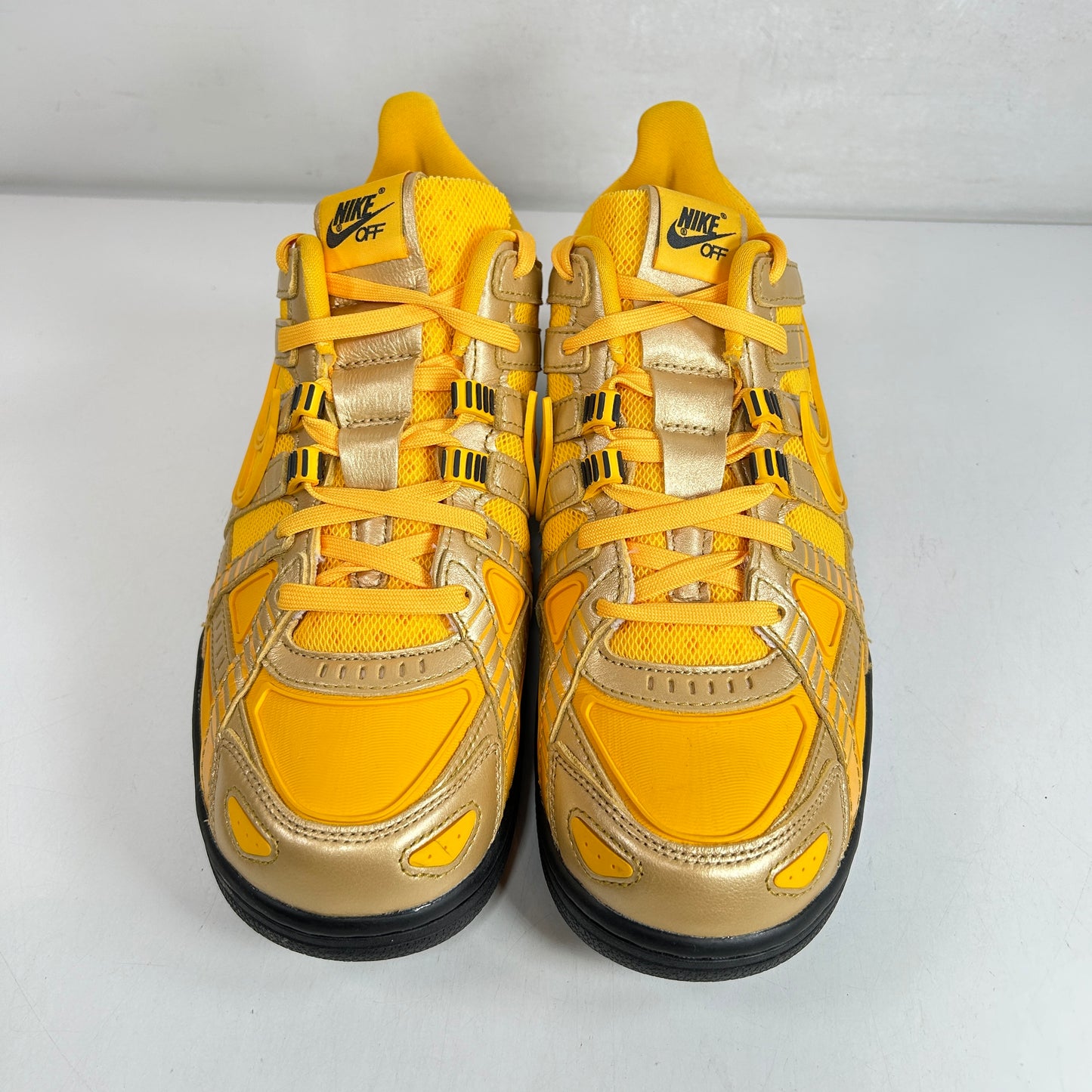 CU6015 700 Nike Air Rubber Dunk Off-White University Gold [USED] - 8 M (VNDS) (No Box)