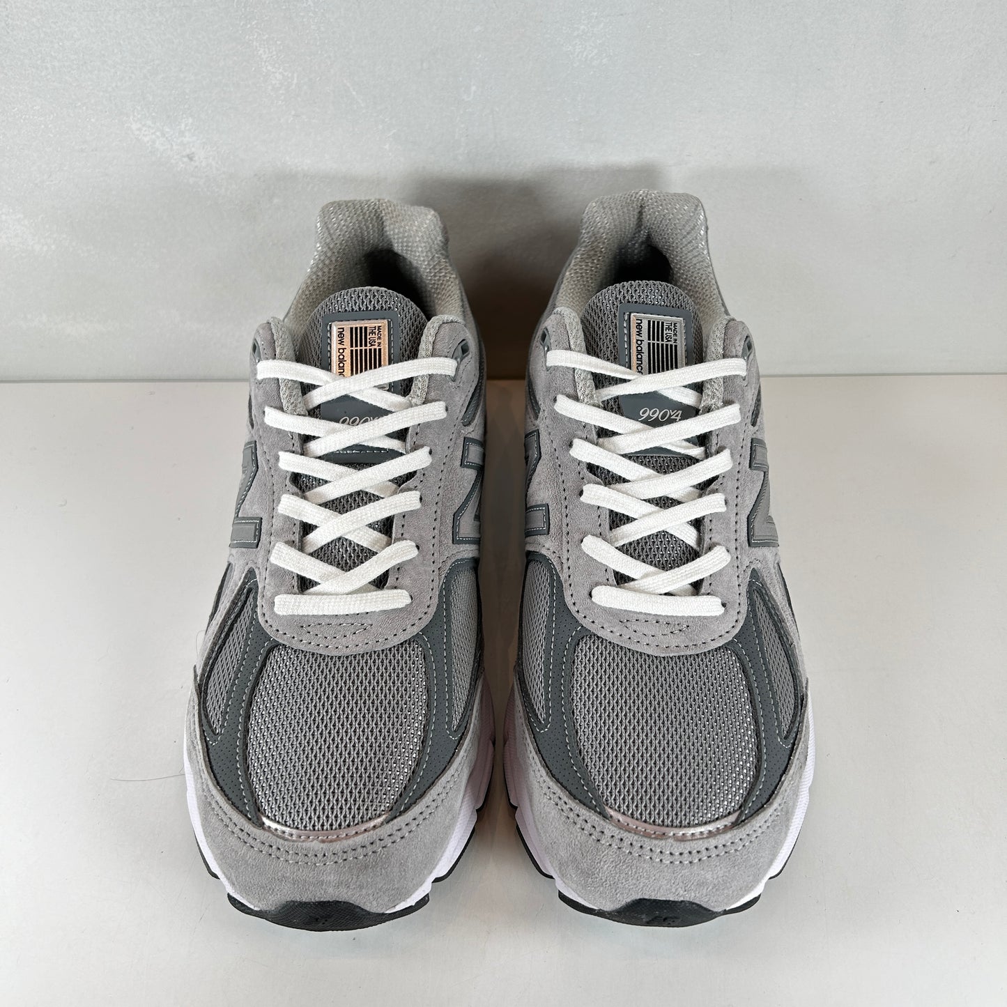U990GR4 New Balance 990v4 MiUSA Grey Silver [USED] - 10 M (Used)