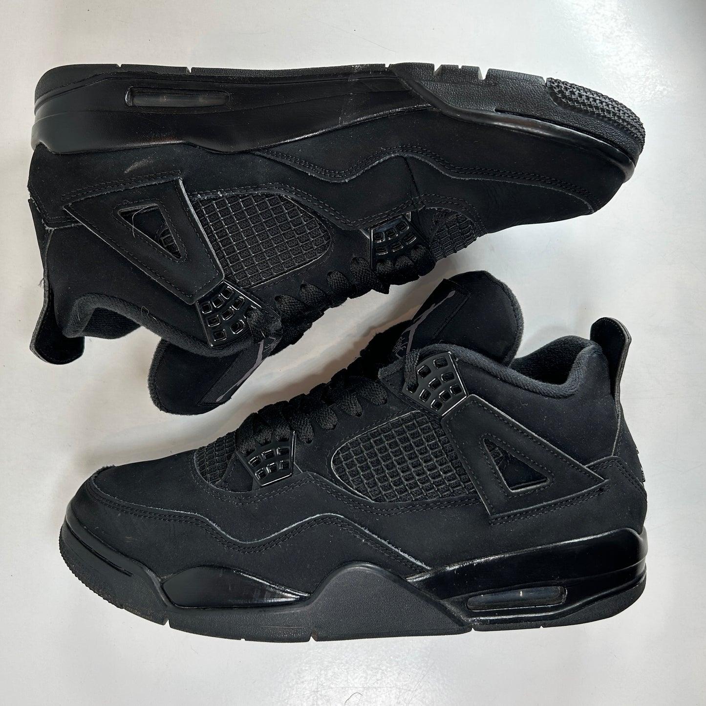 CU1110 010 Jordan 4 Black Cat 2020 [USED] - 9.5 M (Used) (Replace Box)