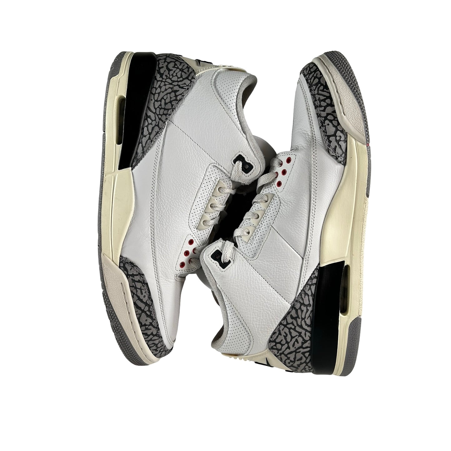 DN3707 100 Jordan 3 Retro White Cement Reimagined [USED] - 11.5 M (Used16)