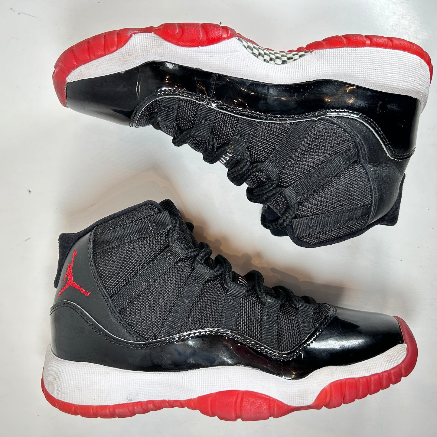 378038 061 Jordan 11 Retro Playoffs Bred (2019) (GS) [USED] - 4 Y (Used)
