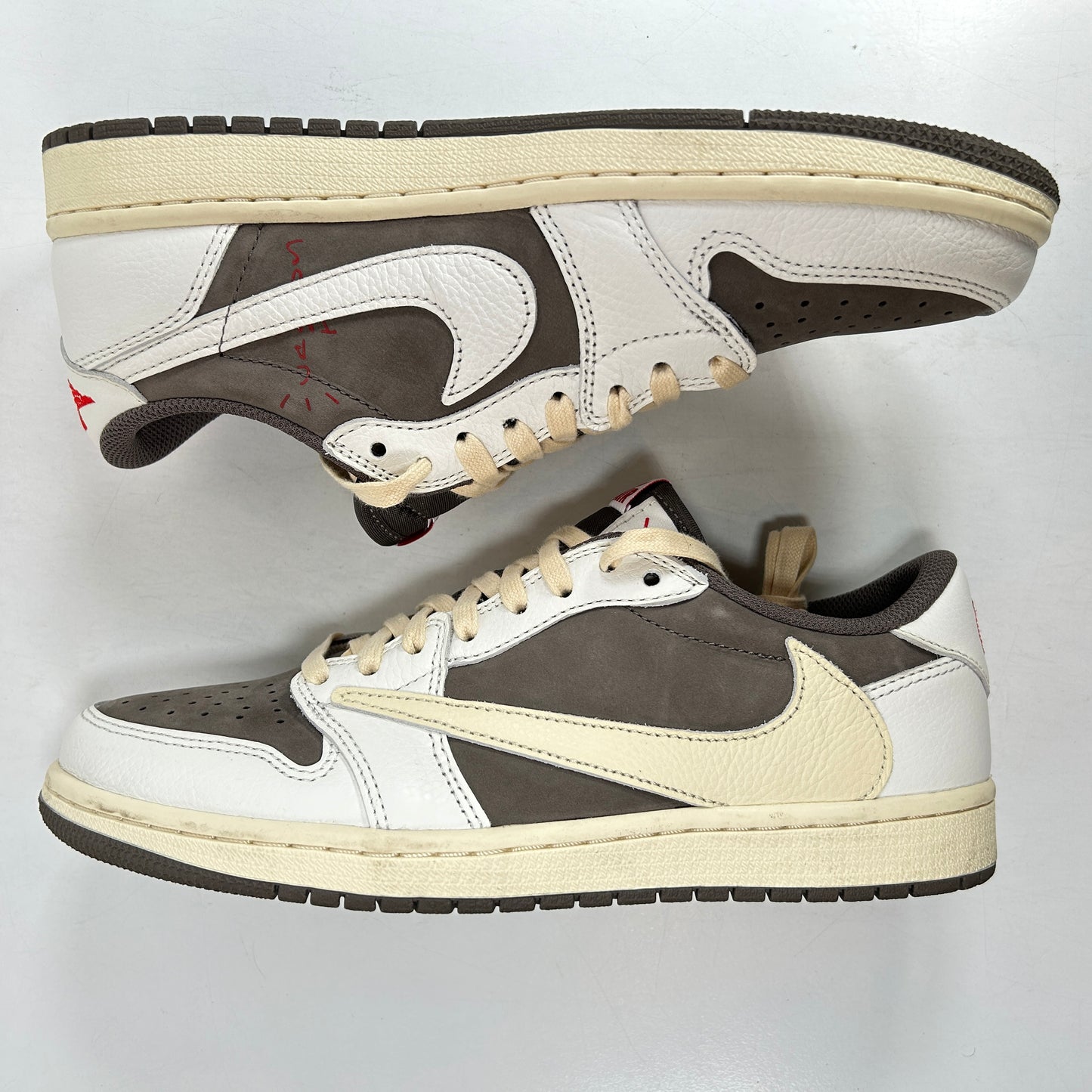 DM7866 162 Jordan 1 Retro Low OG SP Travis Scott Reverse Mocha [USED] - 8 M (VNDS)