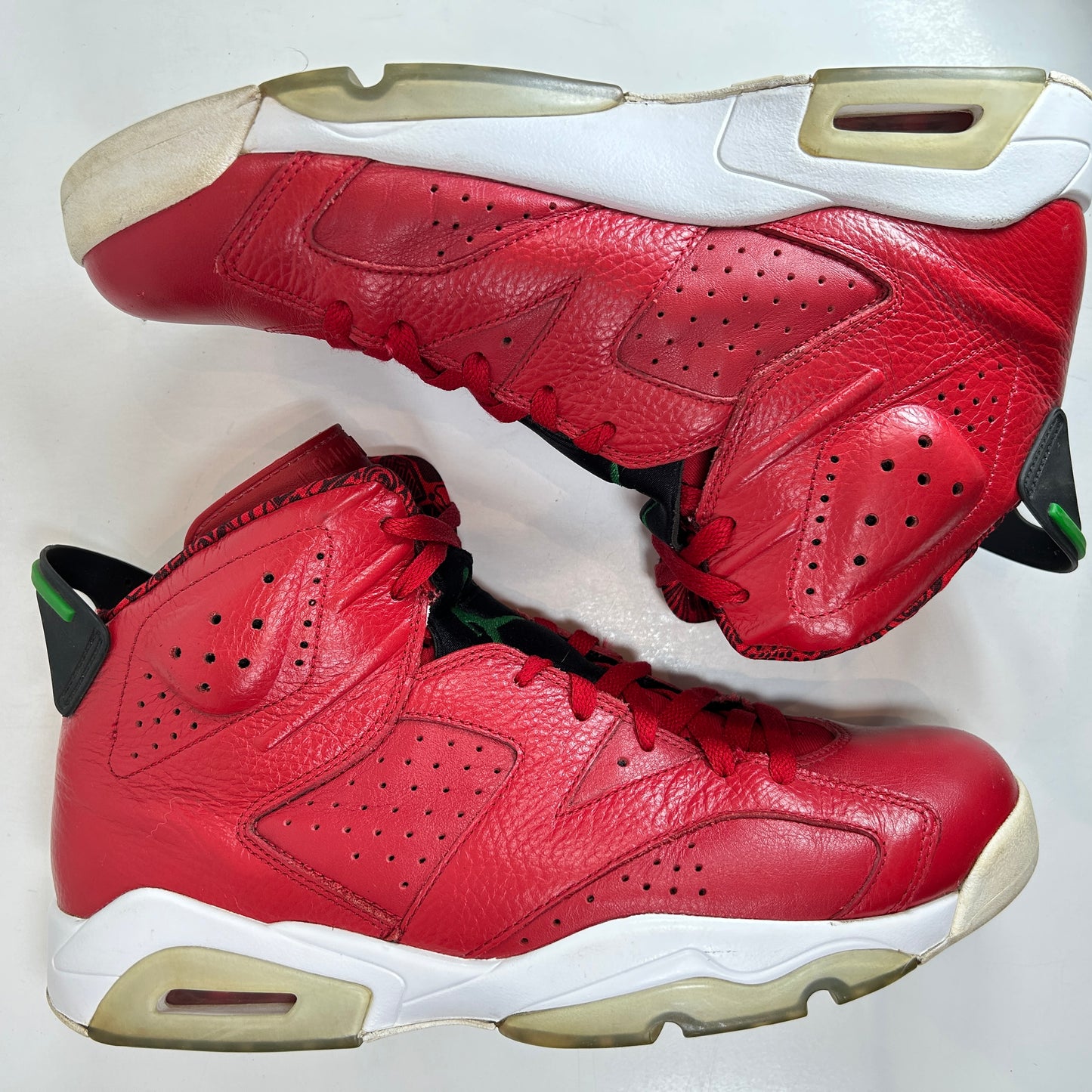 694091 625 Jordan 6 Retro History of Jordan (Spiz'ike) [USED] - 11.5 M (Used) (Replace Box)