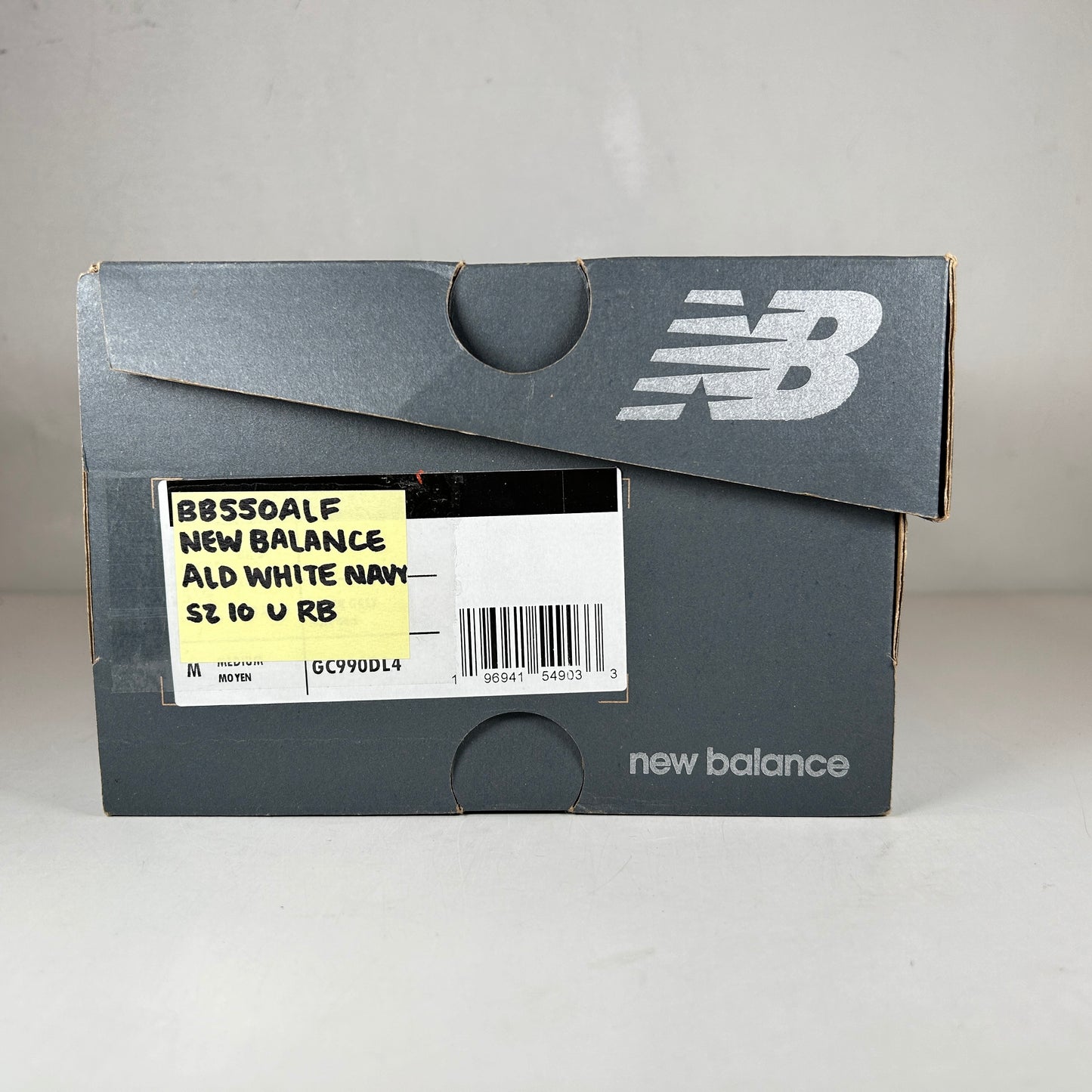 BB550ALF New Balance 550 Aime Leon Dore White Navy [USED] - 10 M (Used) (Replace Box)
