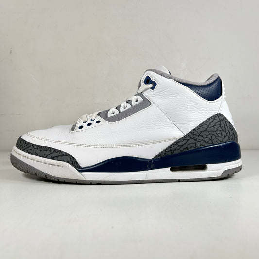 CT8532 140 Jordan 3 Retro Midnight Navy [USED] - 11.5 M (Used)