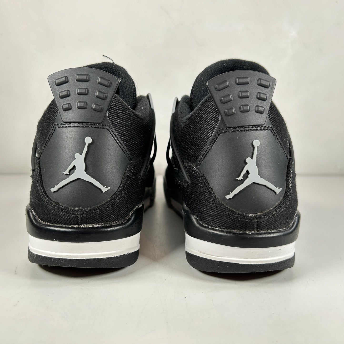 DV0553 006 Jordan 4 Retro Black Canvas GS [USED] - 5.5 Y (Used) (Replace Box)