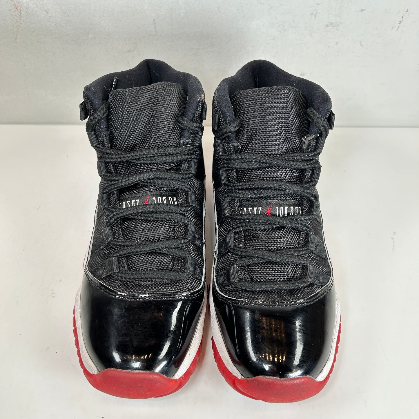 378038 061 Jordan 11 Retro Playoffs Bred (2019) (GS) [USED] - 4 Y (Used)