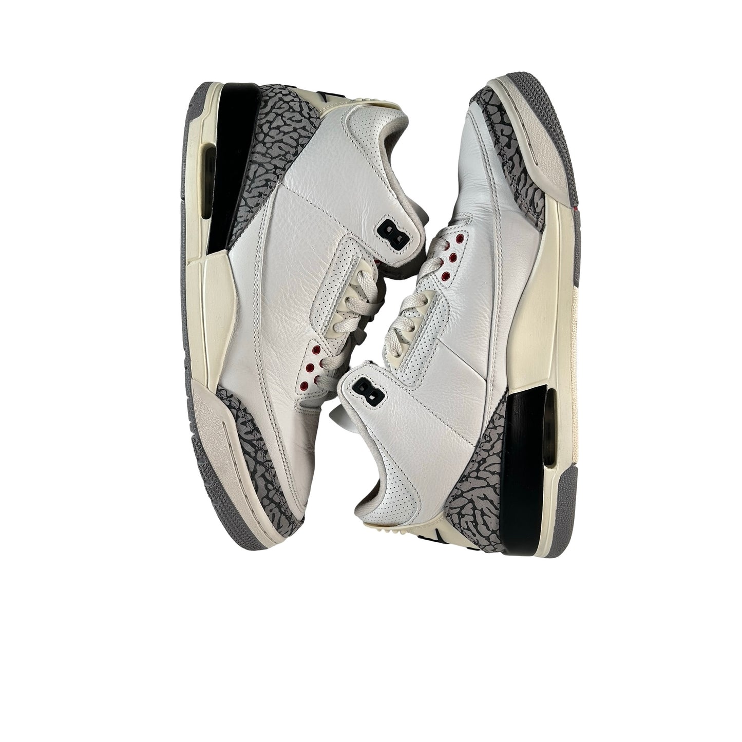 DN3707 100 Jordan 3 Retro White Cement Reimagined [USED] - 9.5 M (Used15)