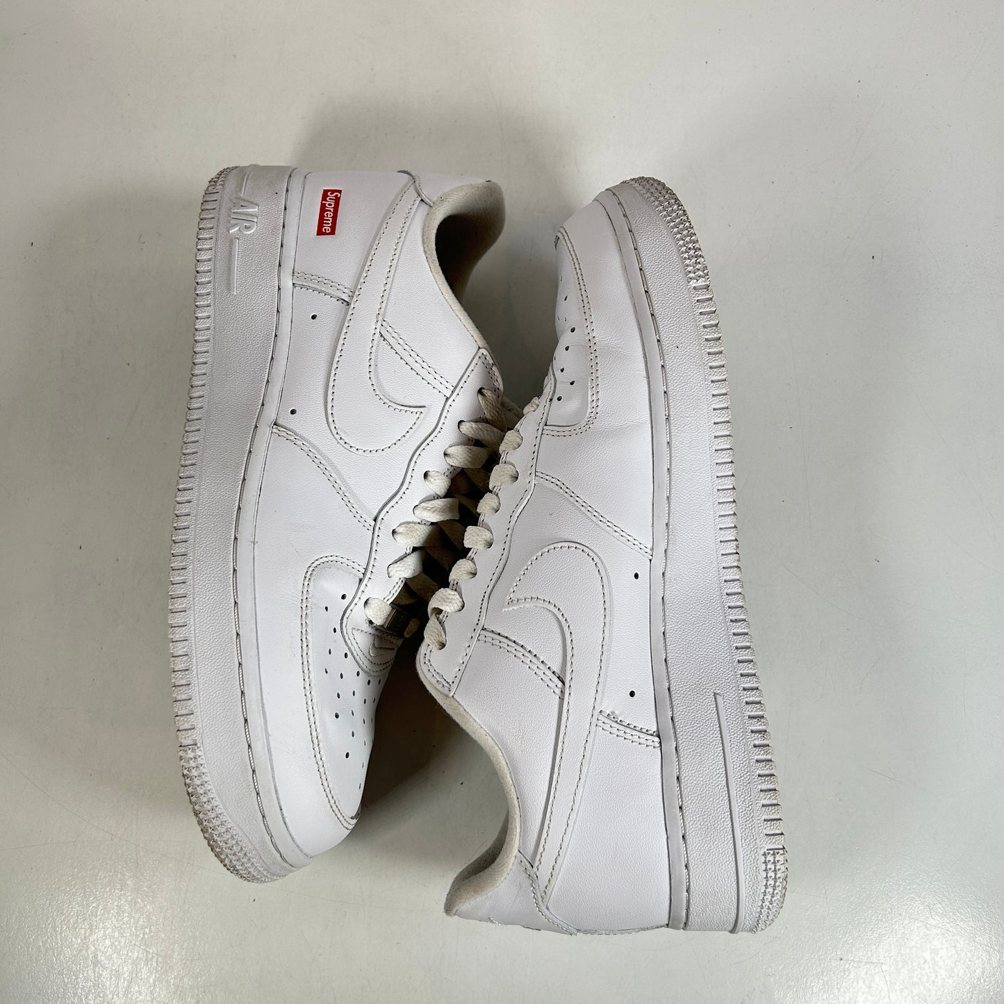 CU9225 100 AF1 Low Supreme White [USED] - 8 M (Used) (No Box)