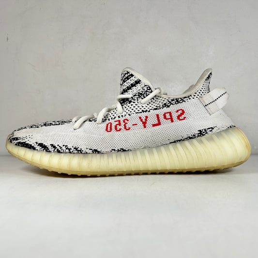 CP9654 Yeezy 350 V2 Zebra [USED] - 10 M (Used) (No Box)