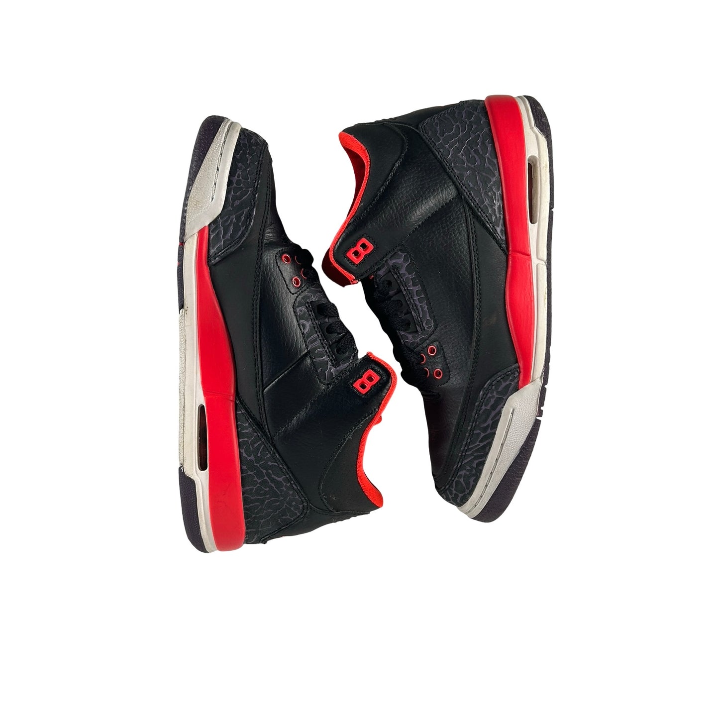 398614 005 Jordan 3 Retro Crimson (GS) [USED] - 6 Y (Used)