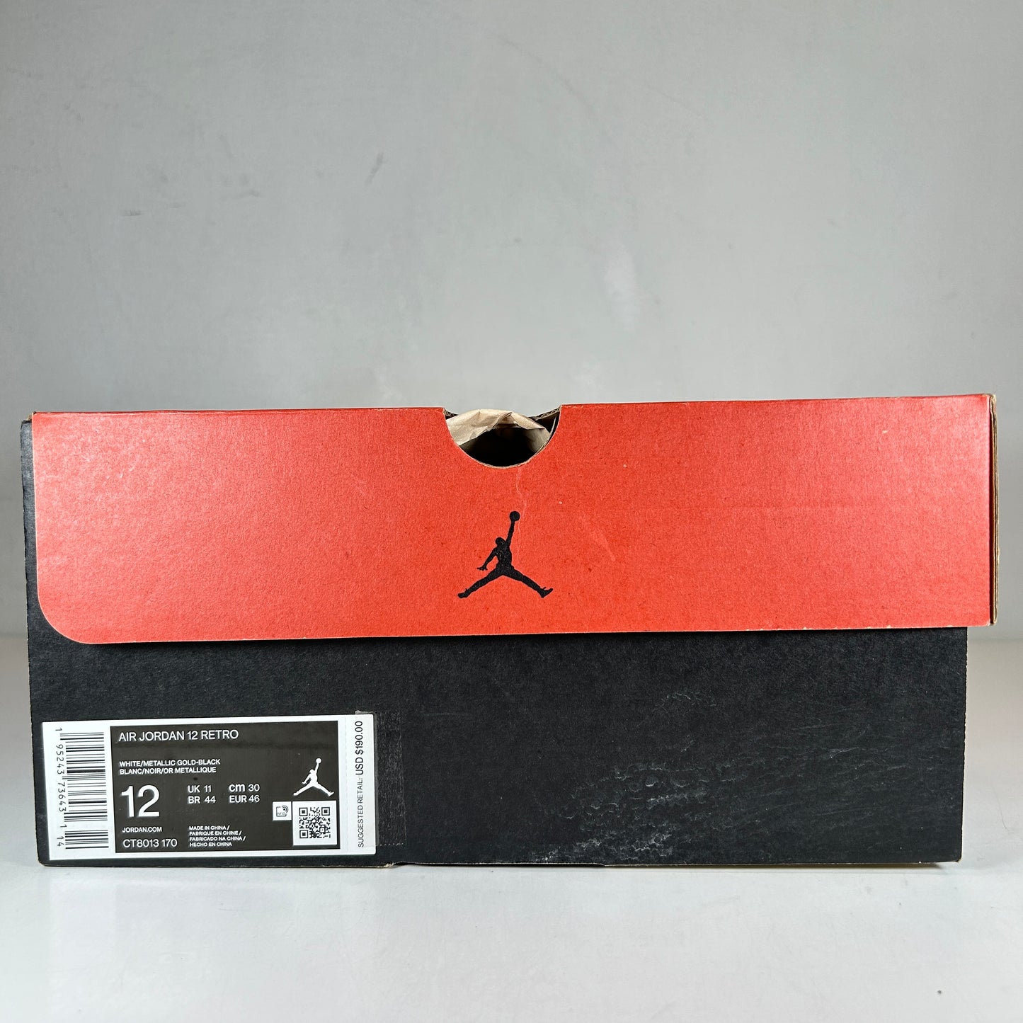 CT8013 170 Jordan 12 Retro Royalty Taxi [USED] - 12 M (Used)