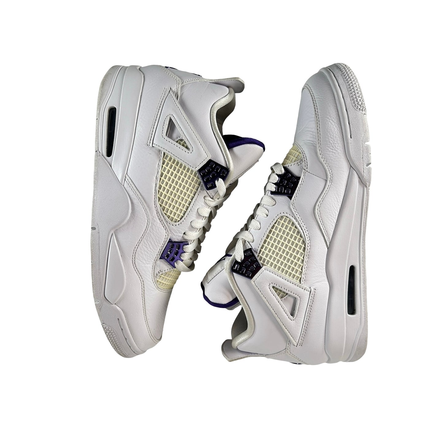 CT8527 115 Jordan 4 Retro Metallic Purple [USED] - 10.5 M (Used) (Replace Box)