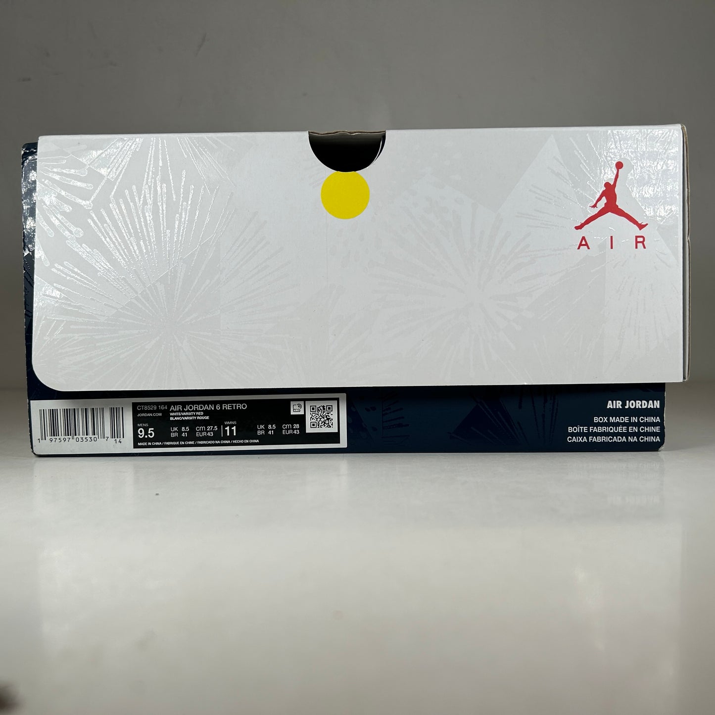 CT8529 164 Jordan 6 Retro Olympic (2024) - 9.5 M (Used)
