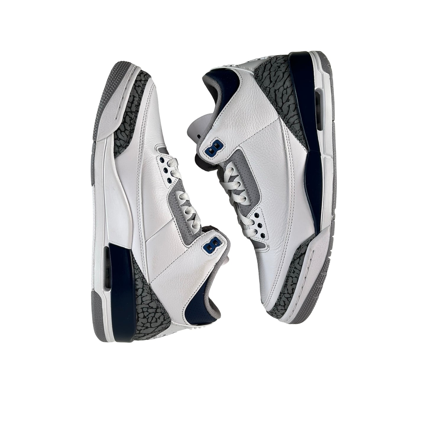 CT8532 140 Jordan 3 Retro Azul marino medianoche