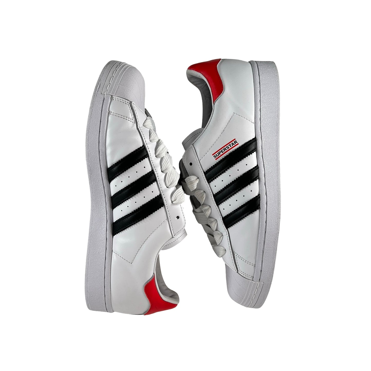 FX7616 adidas Superstar 50 Run DMC White [USED] - 11 M (Used)