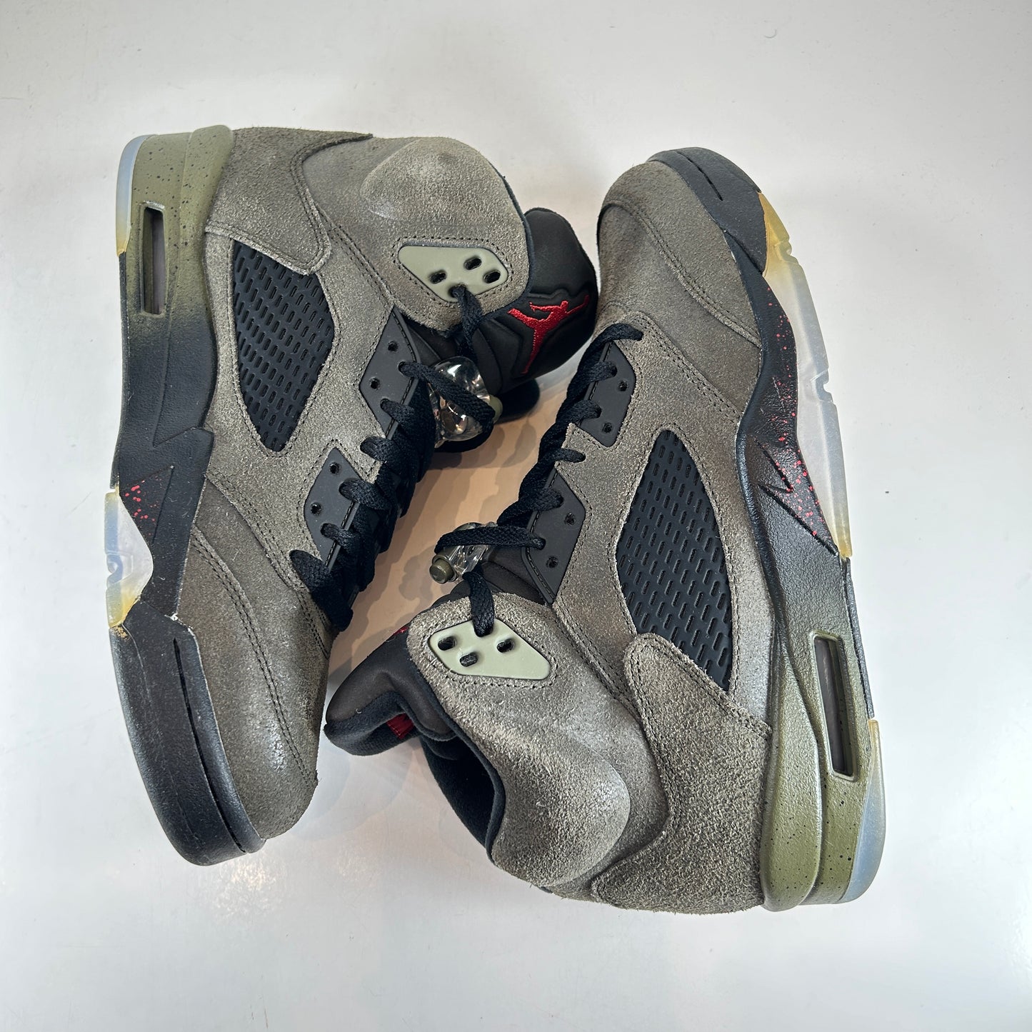 626971 350 Jordan 5 Retro Fear Pack [USED] - 10 M (Used)