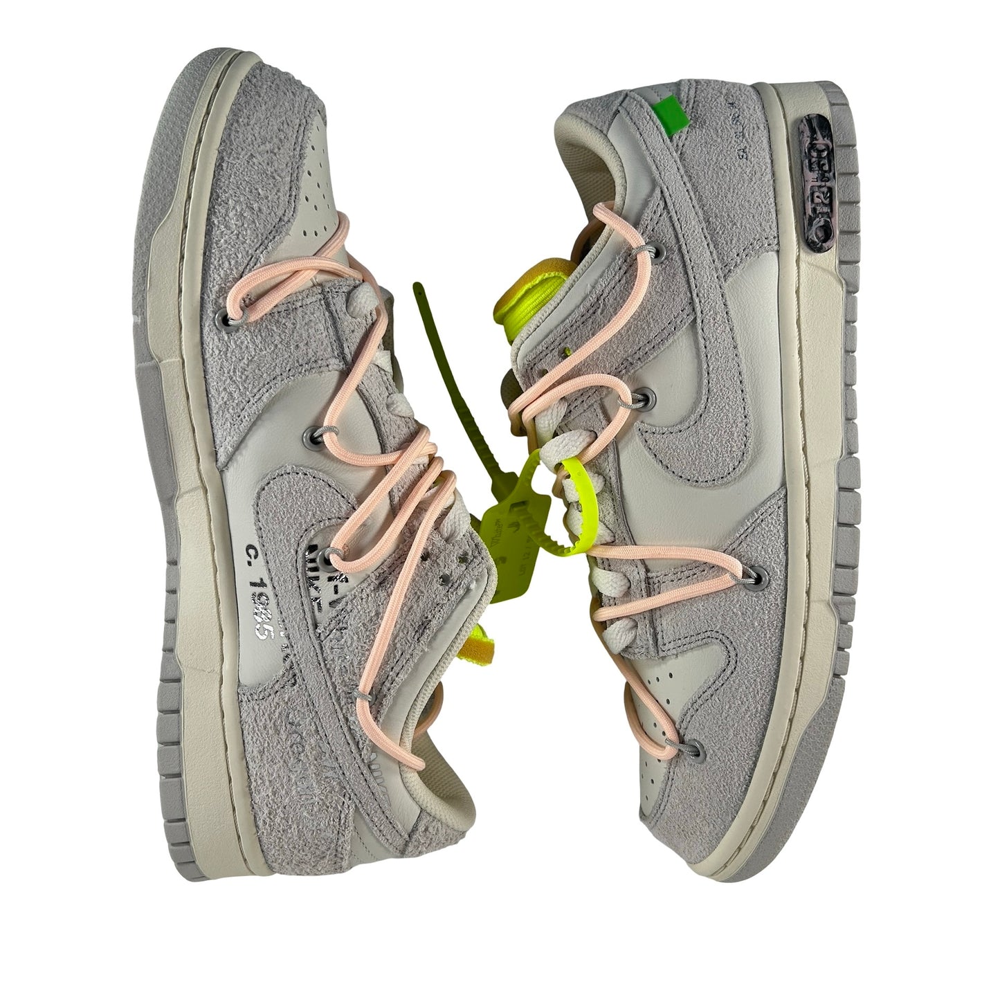 DJ0950 100 Nike Dunk Low Off-White Lot 12 [USED] - 9.5 M (VNDS)