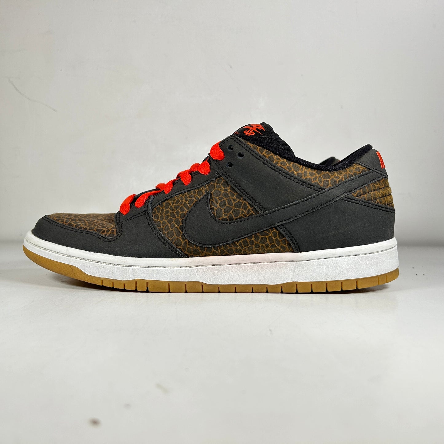313170 018 Nike SB Dunk Low Giraffe Print [Used] - 9 M (Used) (Replace Box)