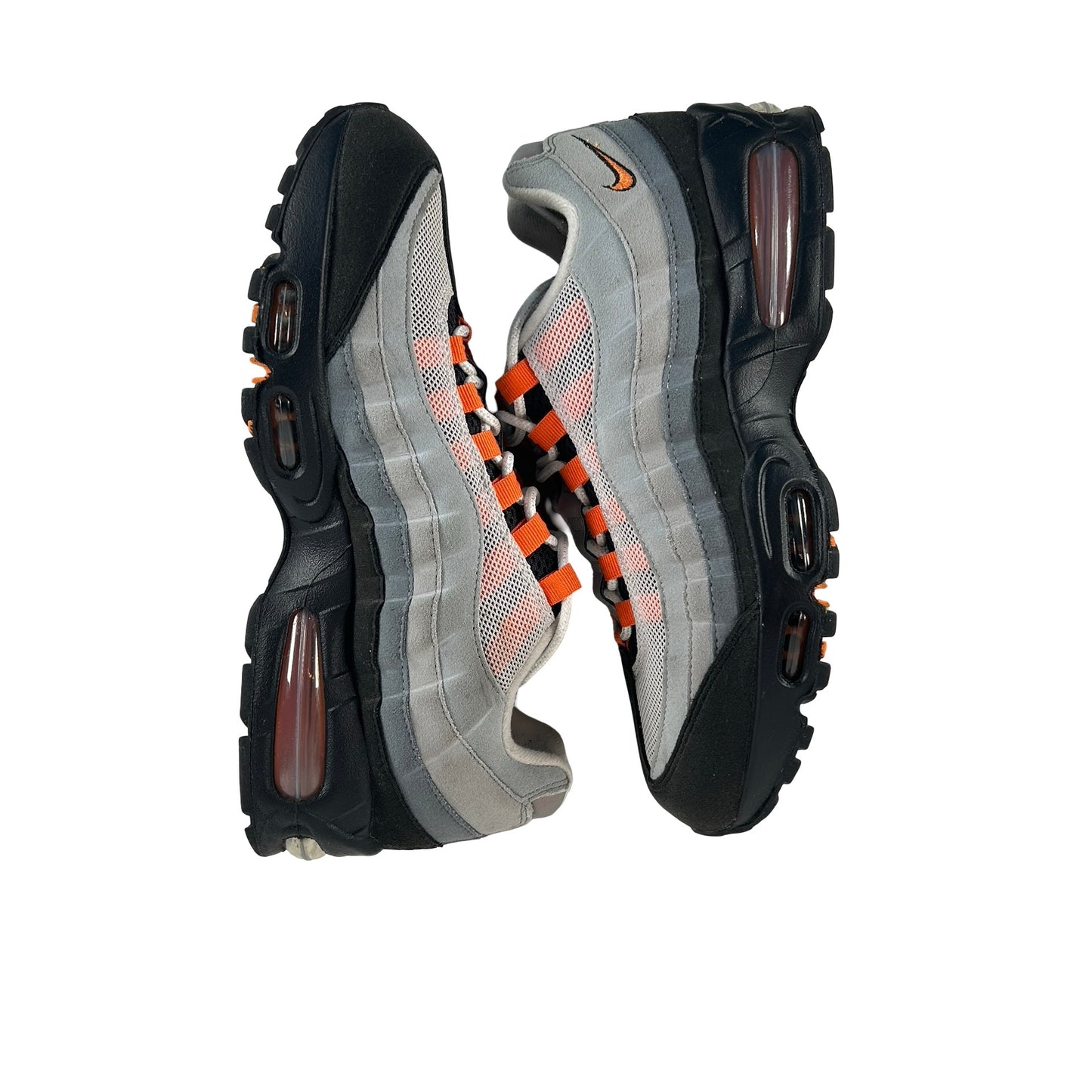 HM4740 101 Nike Air Max 95 OG Big Bubble Bright Mandarin 2.0 (2025) [USED] - 9 M (Used)