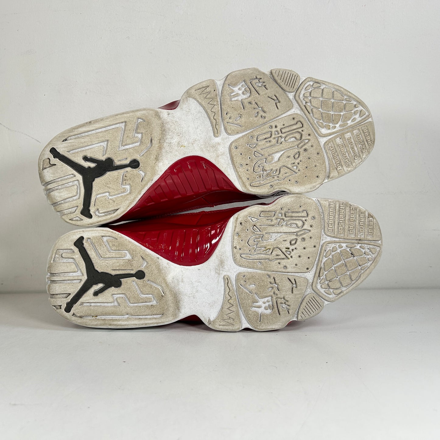 302370 160 Jordan 9 Retro White Gym Red [USED] - 12 M (Used) (Replace Box)