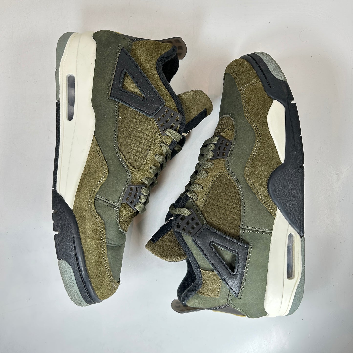 FB9927 200 Air Jordan 4 Craft Medio Oliva