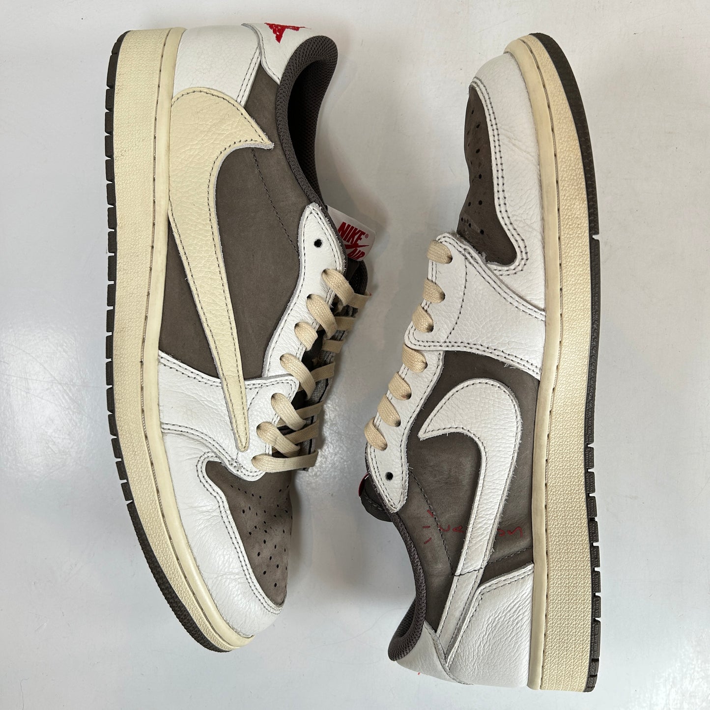 DM7866 162 Jordan 1 Retro Low OG SP Travis Scott Reverse Mocha [USED] - 12 M (Used) (No Box)